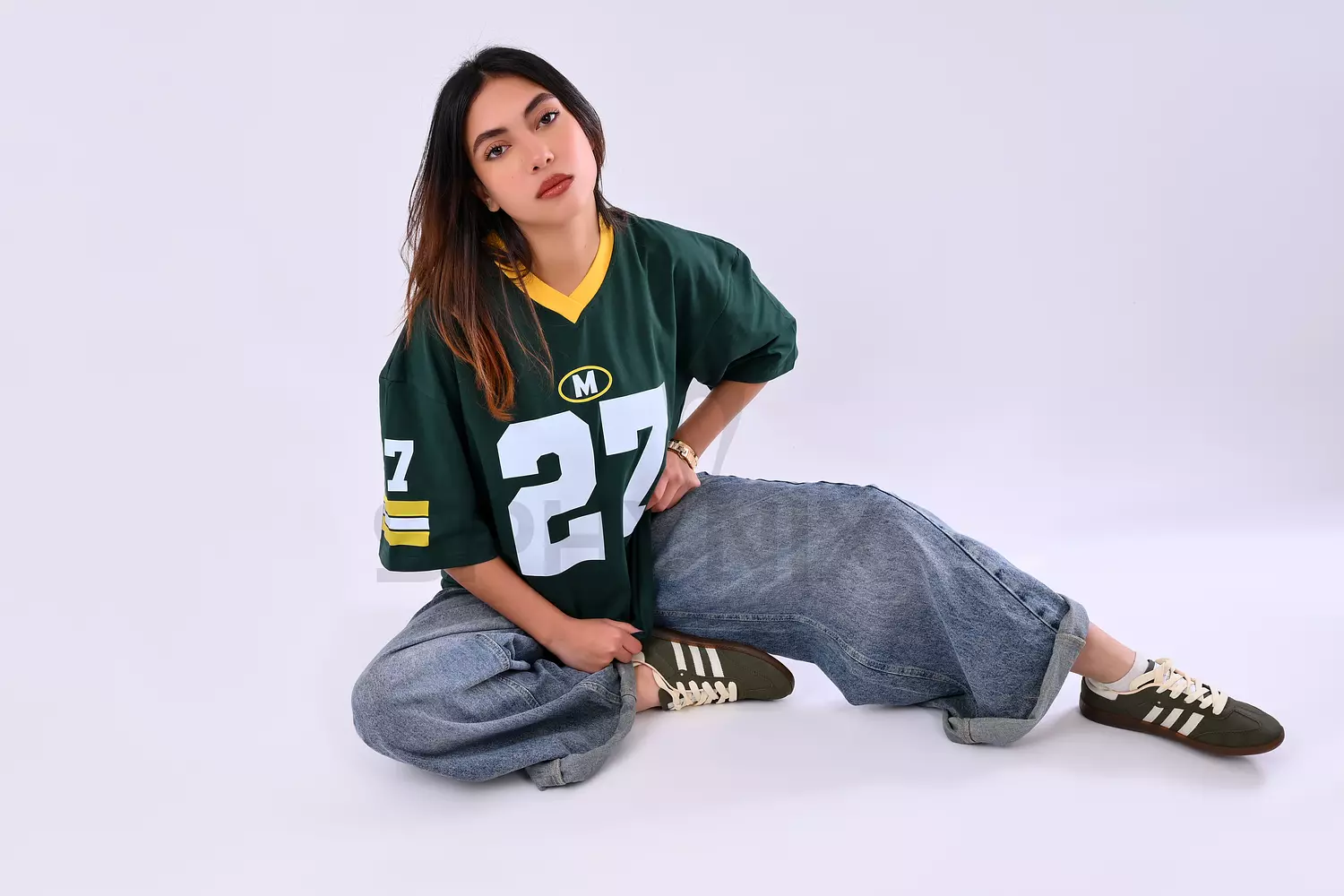 Casual Jersey Oversized T-Shirt  7