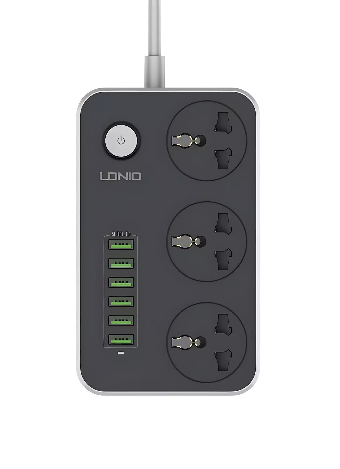 LDNIO SC3604 Power Strip 2500W with 6 Smart USB Ports image