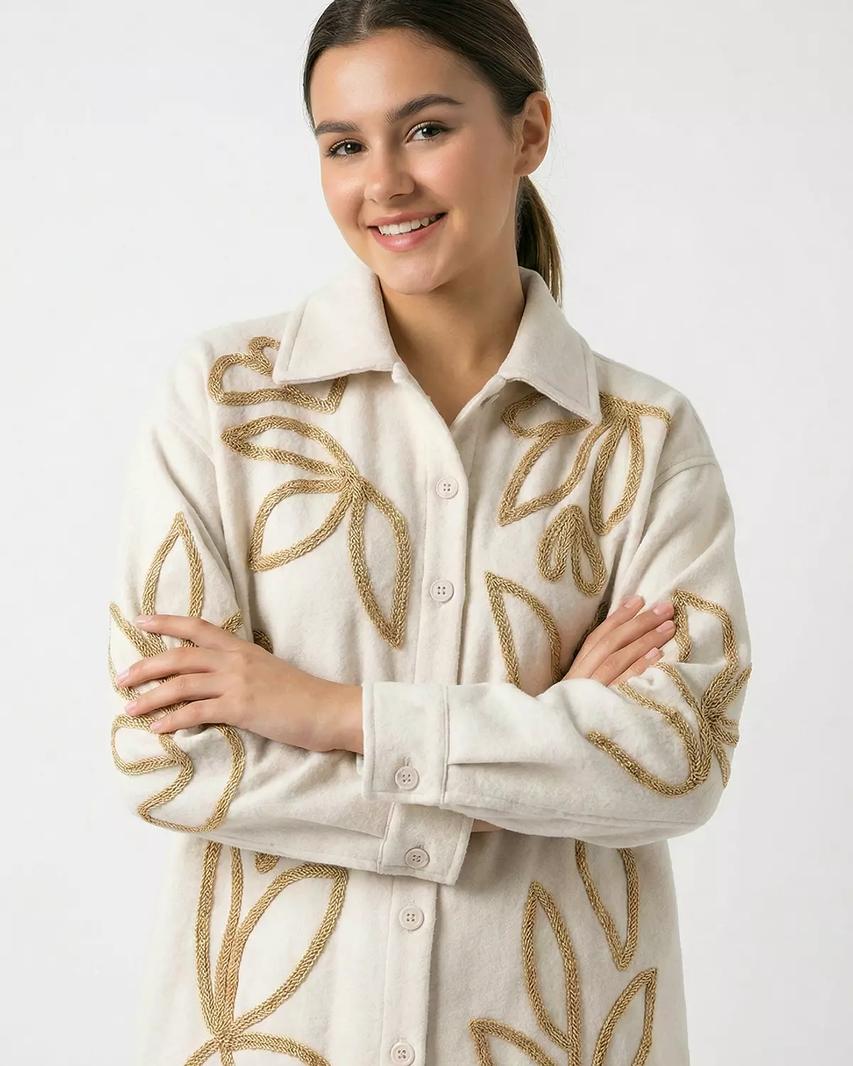 Soft Button Overshirt hover image