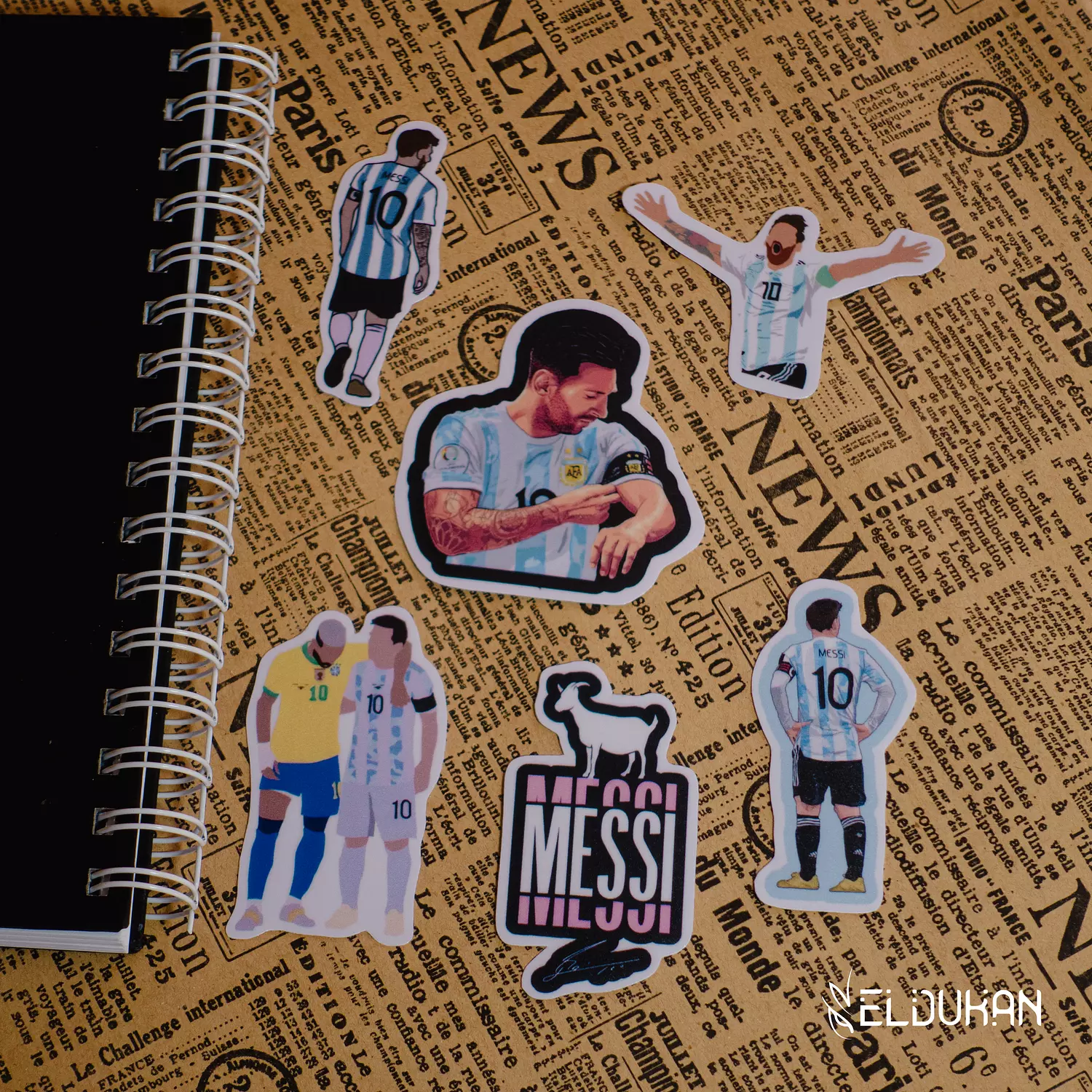 Messi Stickers Collection image