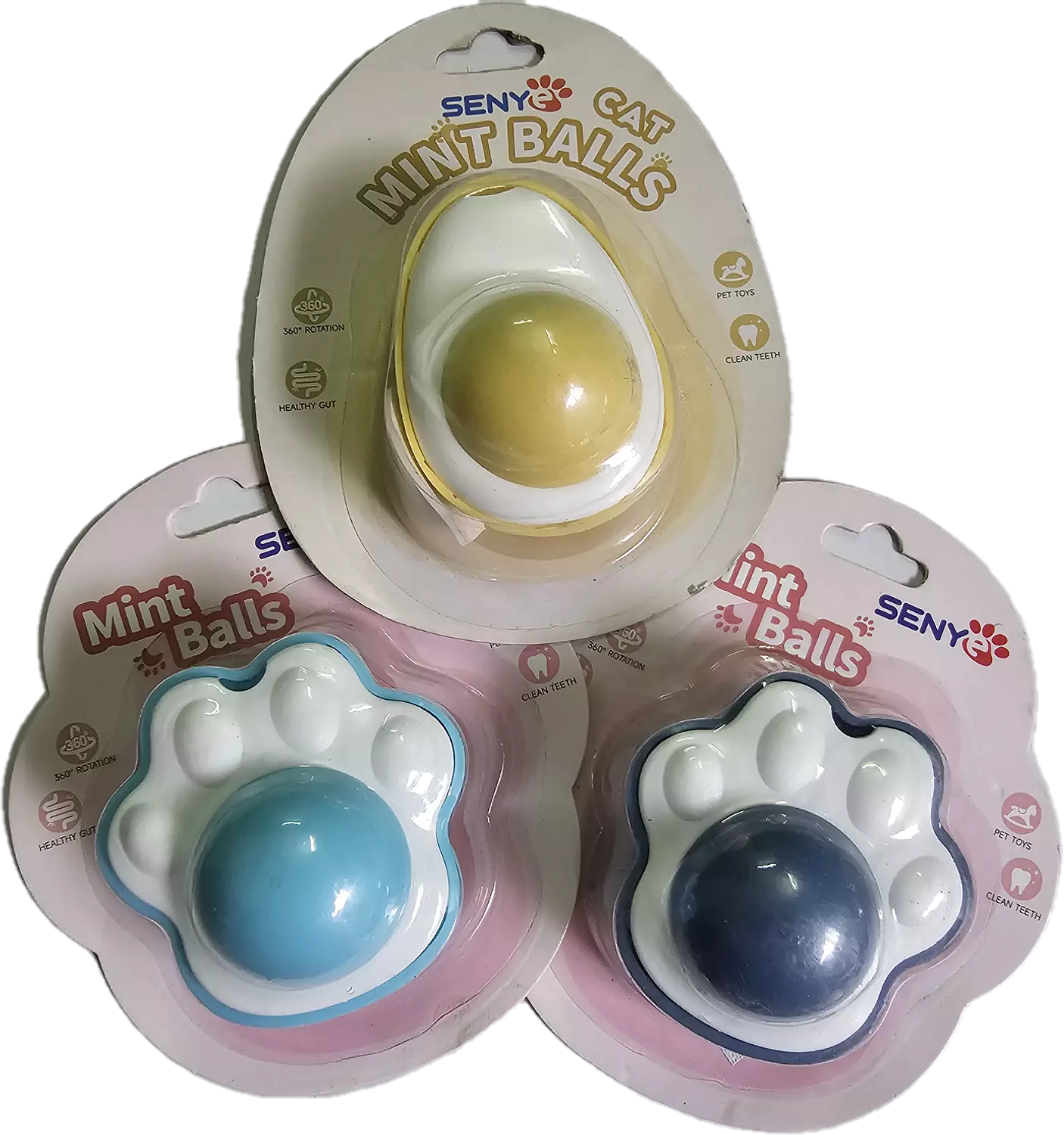 Mint balls for cats image