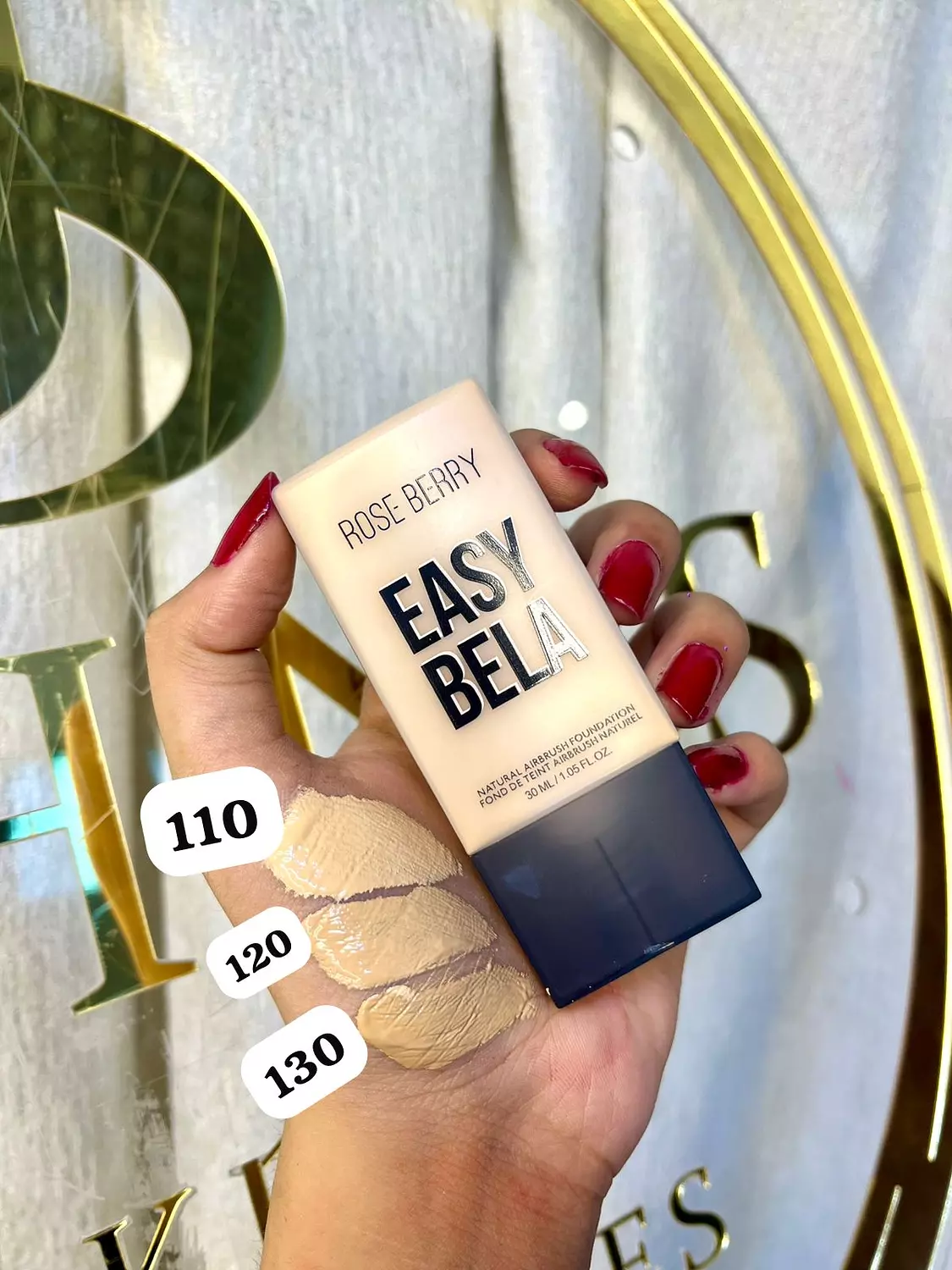 foundation roseberry Dupe huda beauty 5