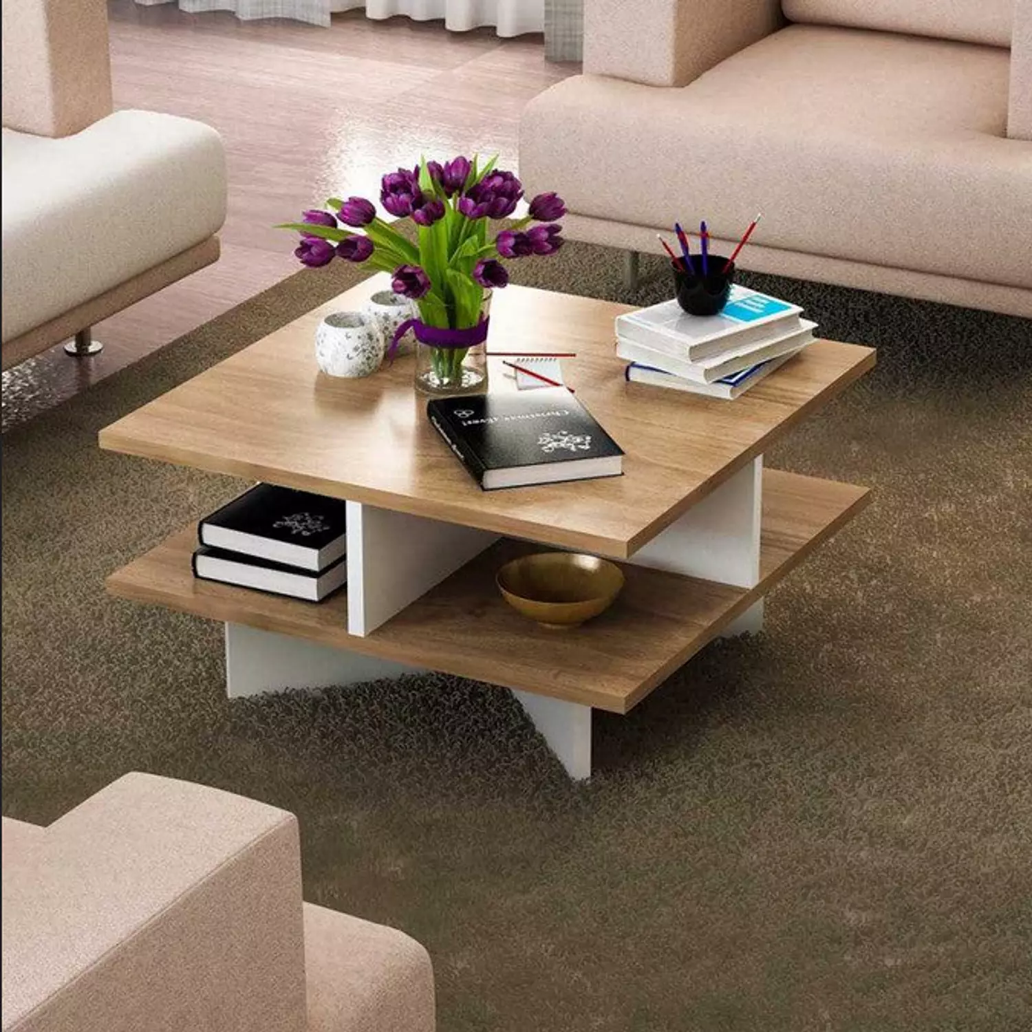 Center Table 60x60x40 cm - Artco.CT042