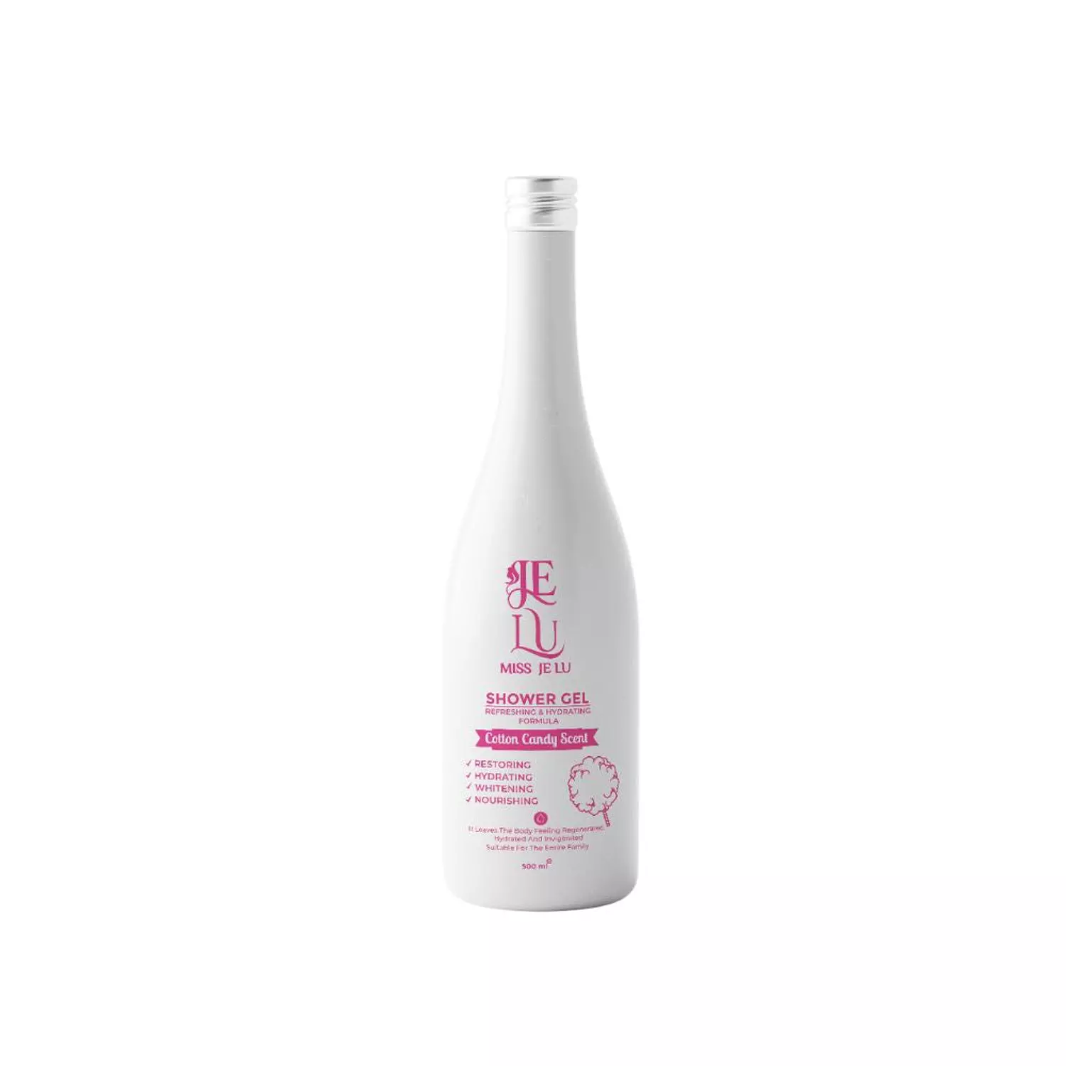 Miss Je Lu Feminine Shower Gel (Cotton Candy Scent) - 500 ml image