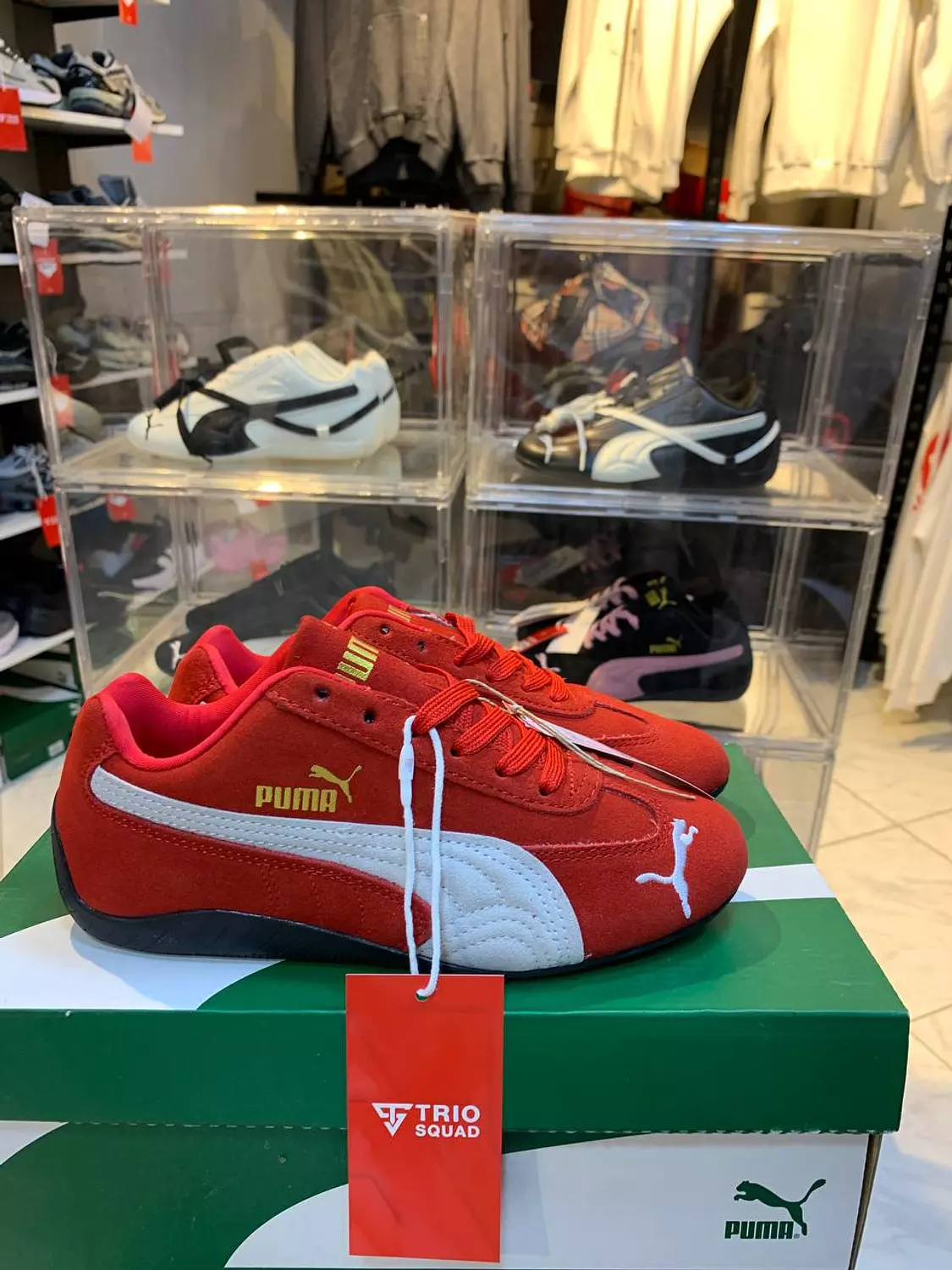 Puma Speedcat red & white  1