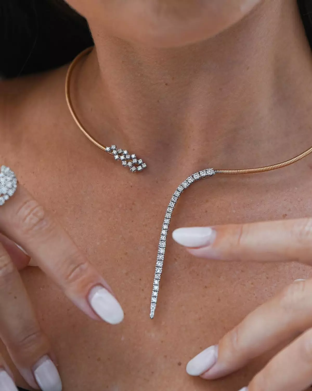diamond choker 1094 2