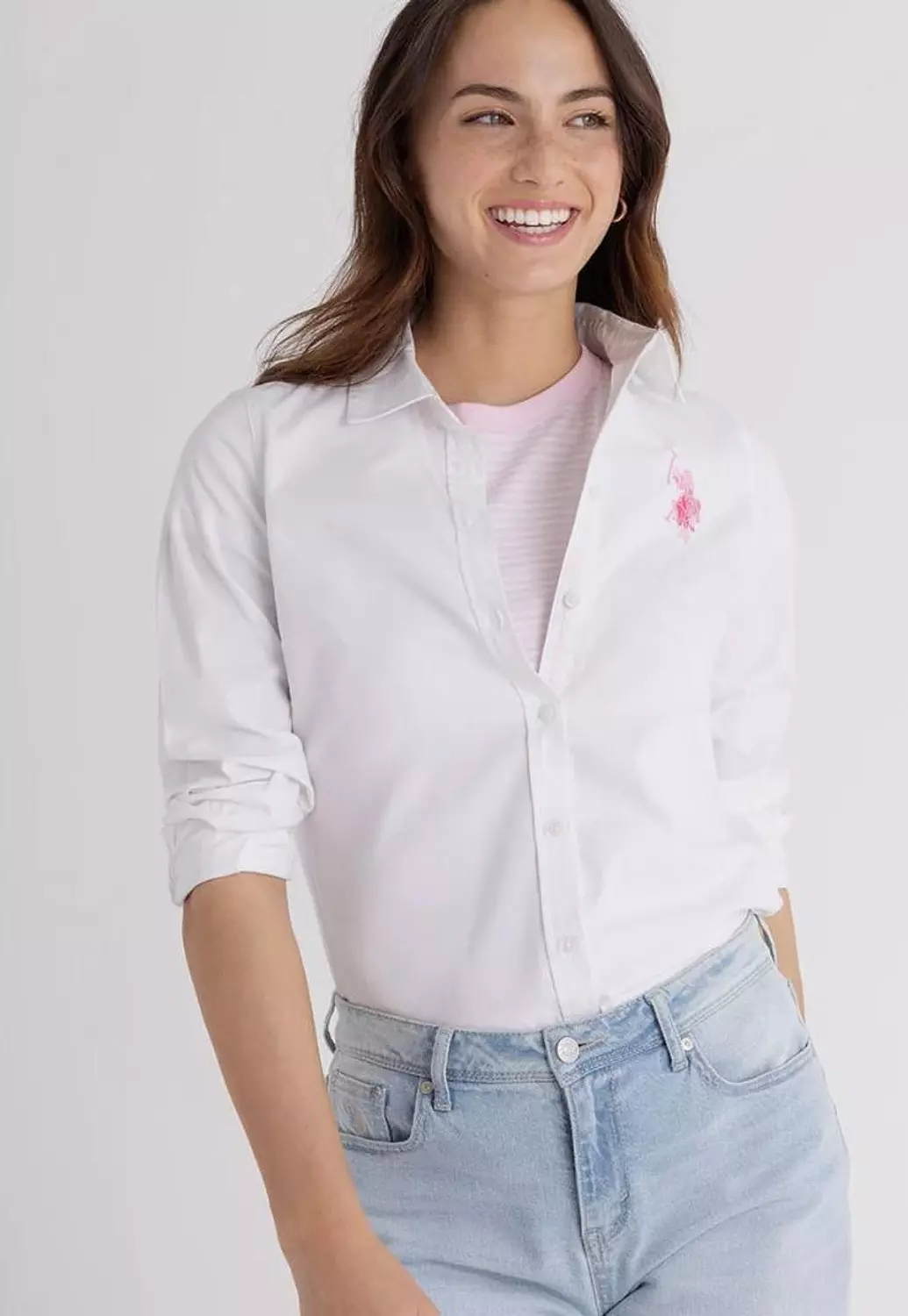 U.S. Polo Assn. Women’s Classic Button-Down Shirt image