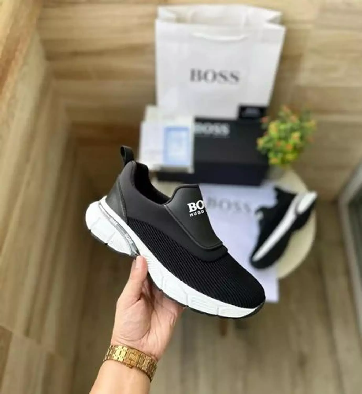 Hugo Boss Casual Sneakers Black 5