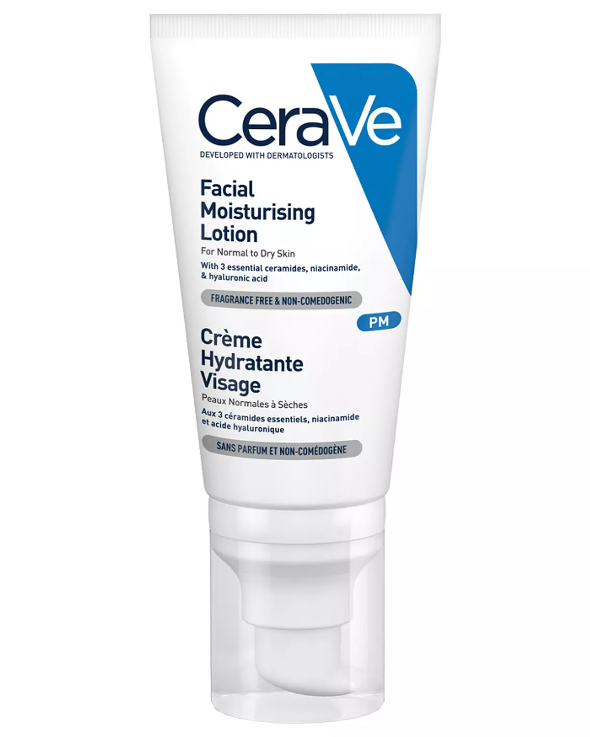 CERAVE FACIAL MOISTURISING LOTION PM FOR NORMAL TO DRY SKIN  52 ML  1