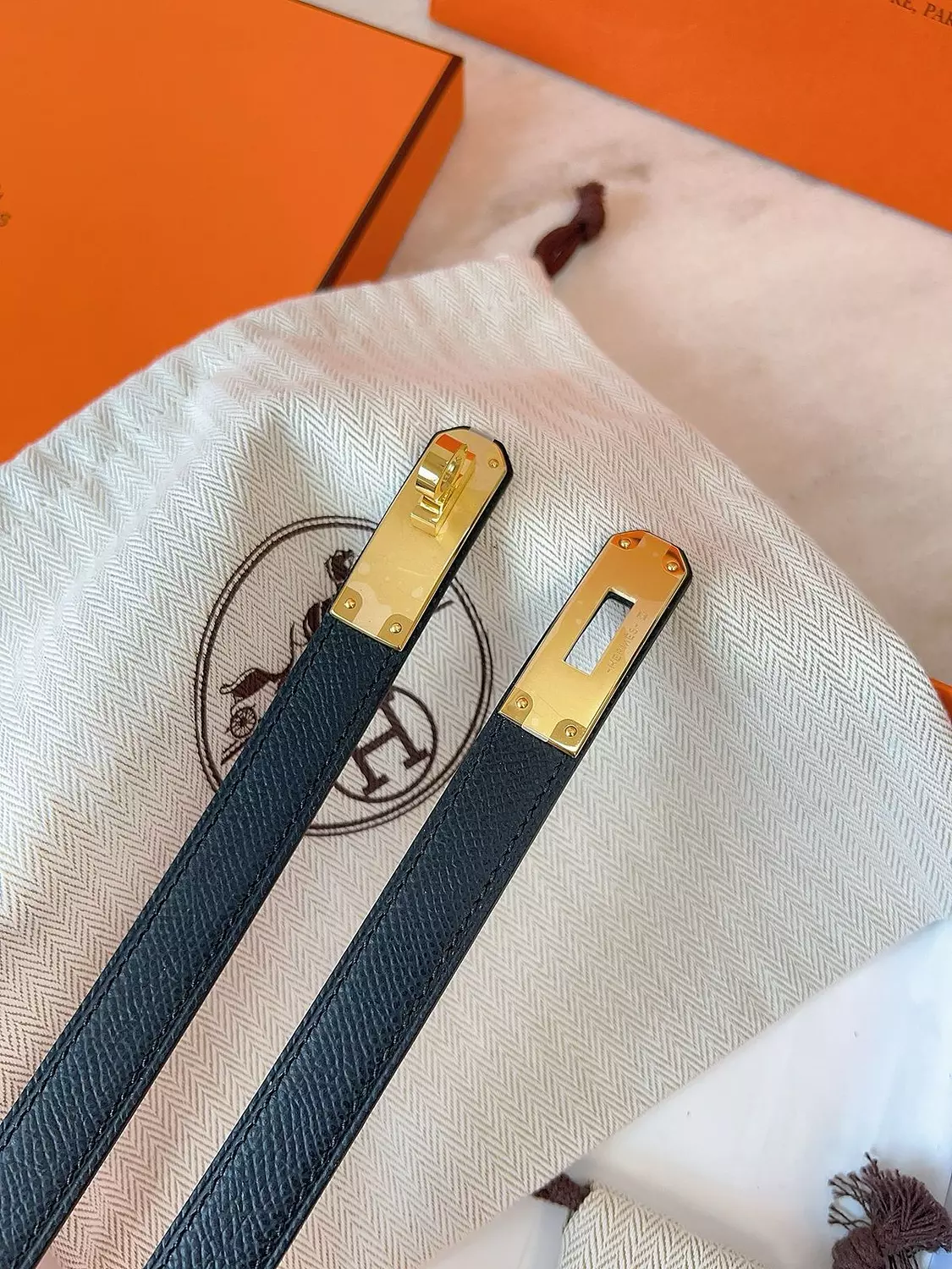 Hermes Belt Black image