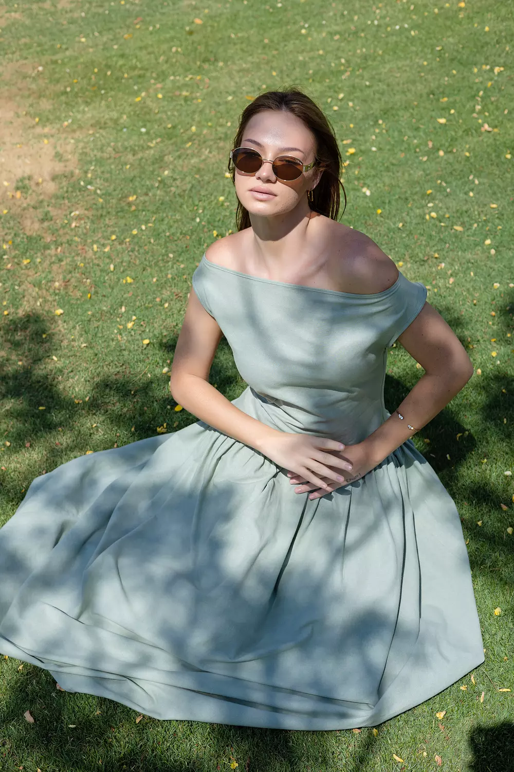 Lila Dress In Mint Green hover image