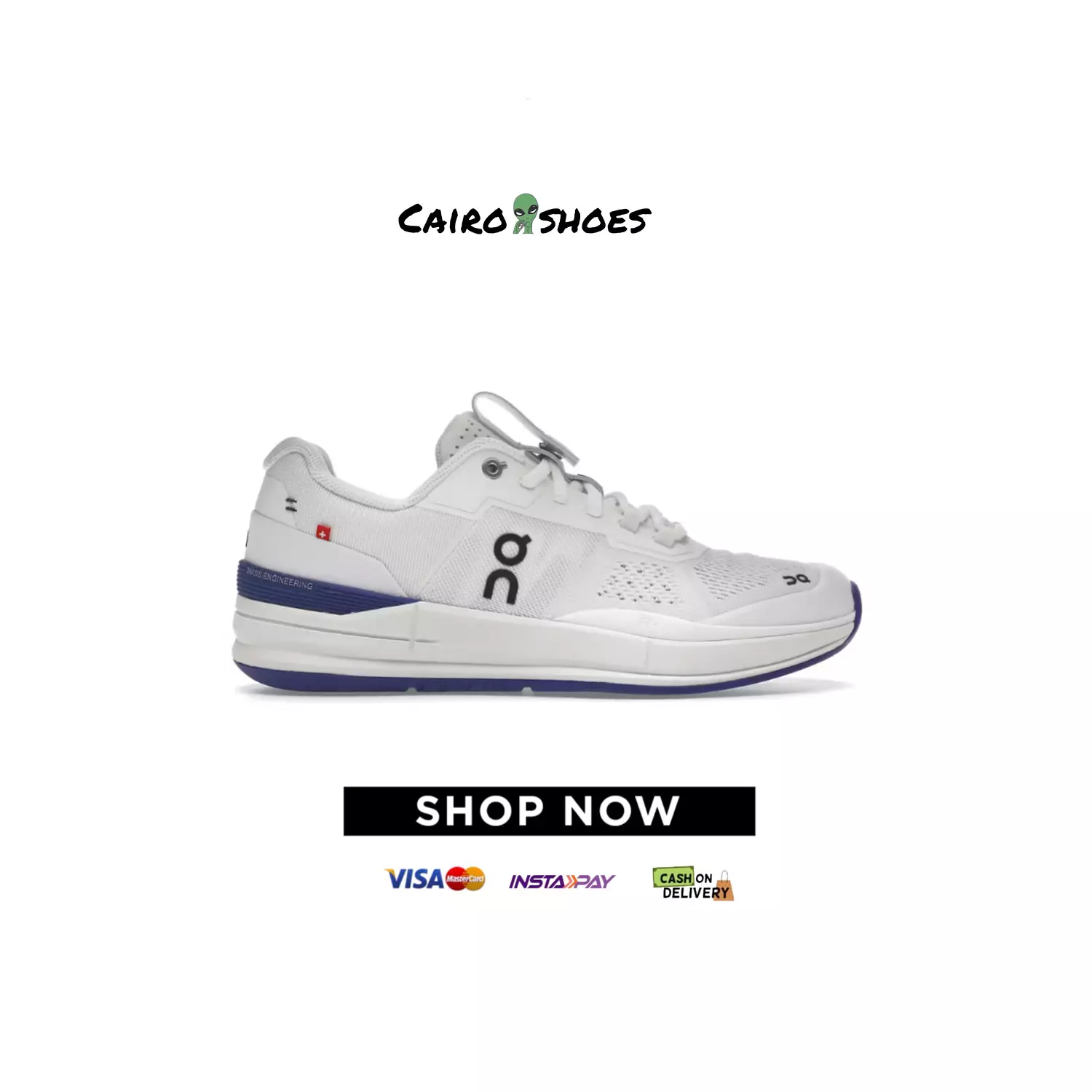 On The Roger Pro - White Indigo 