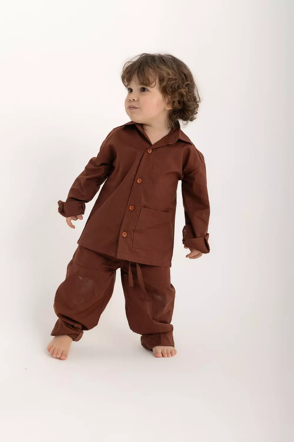 The Bobo Oxford Kids Loose Pants 3