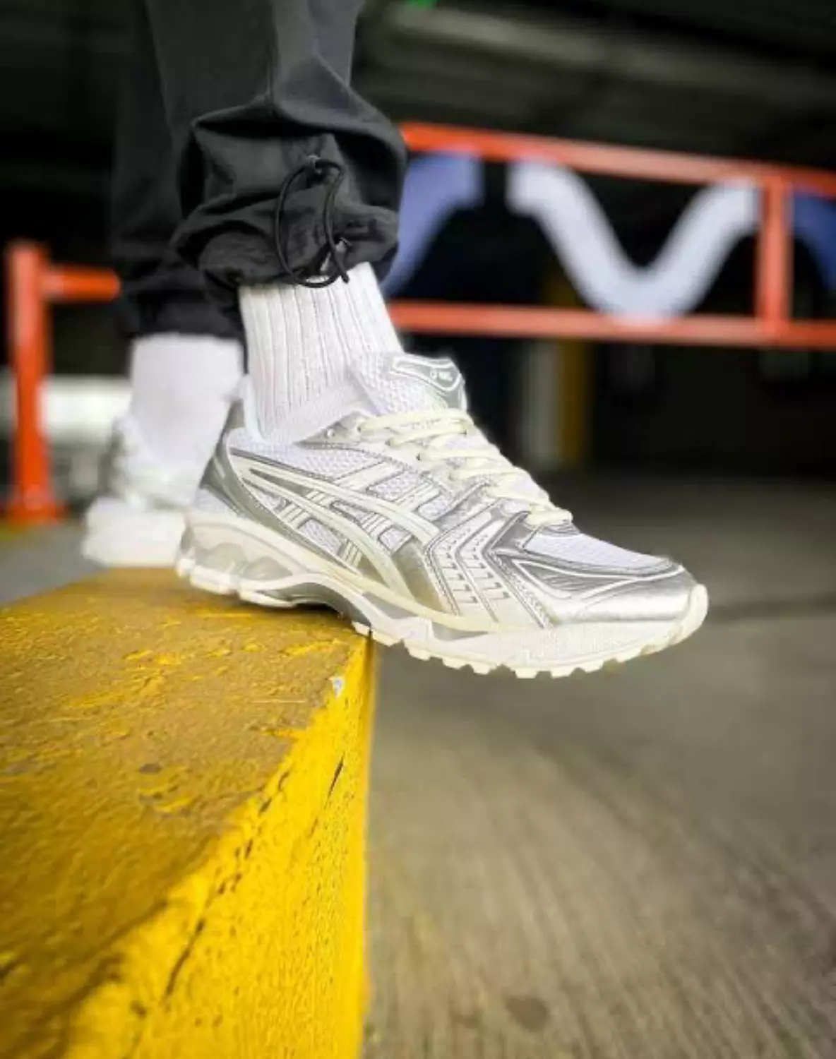 ASICS Gel Grey/ White  1