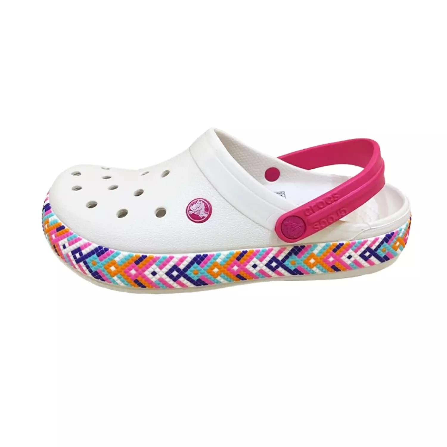 Crocband Arabesk Clog-White 2