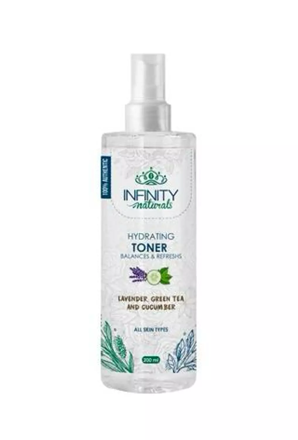 Infinity Naturals Hydrating Toner Lavender , Green Tea , Cucumber image