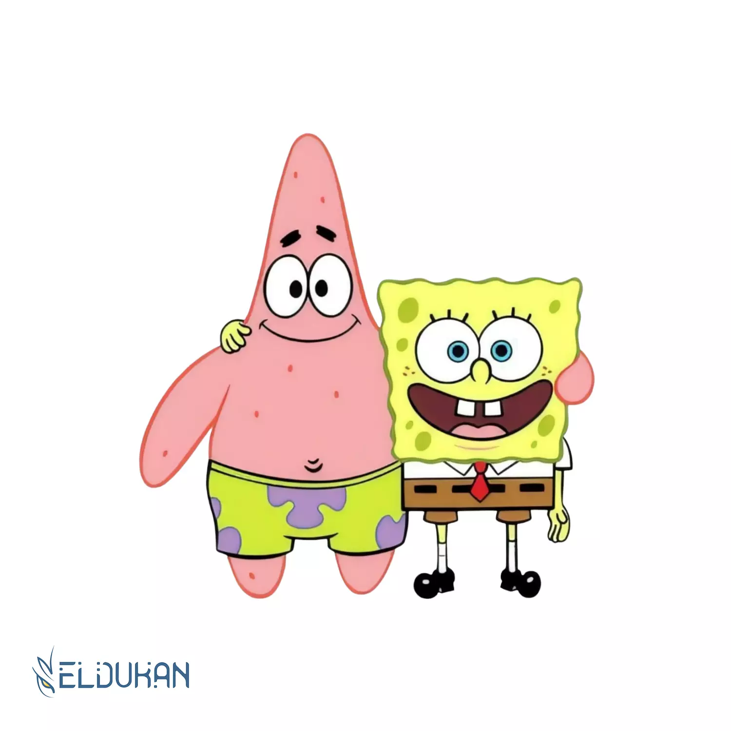 patrick & spongebob sticker image