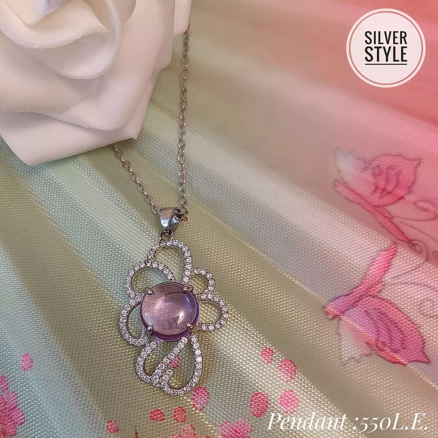Light purple Pendant  image