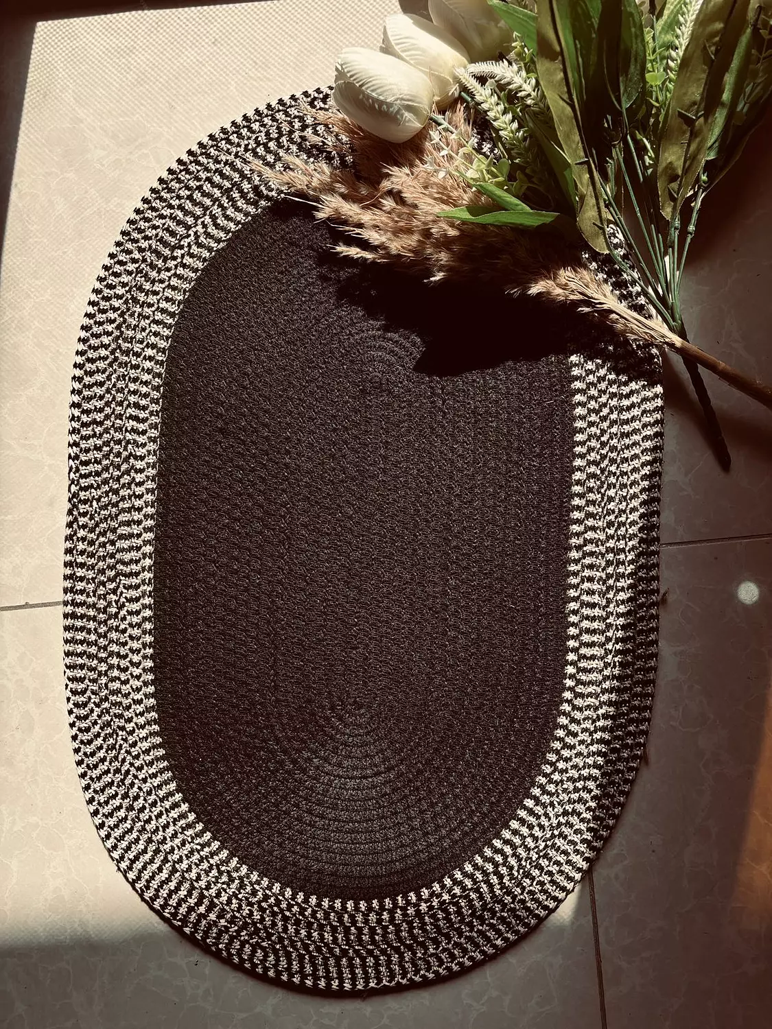 Black Shades Rug image