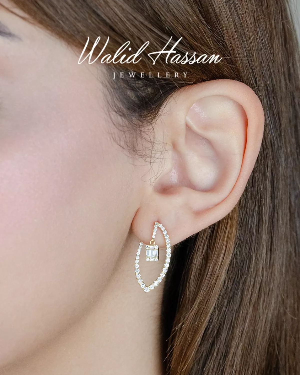 diamond earring 1382 image