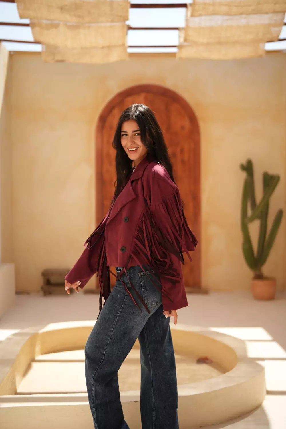 Fringes Suede Blazer  5