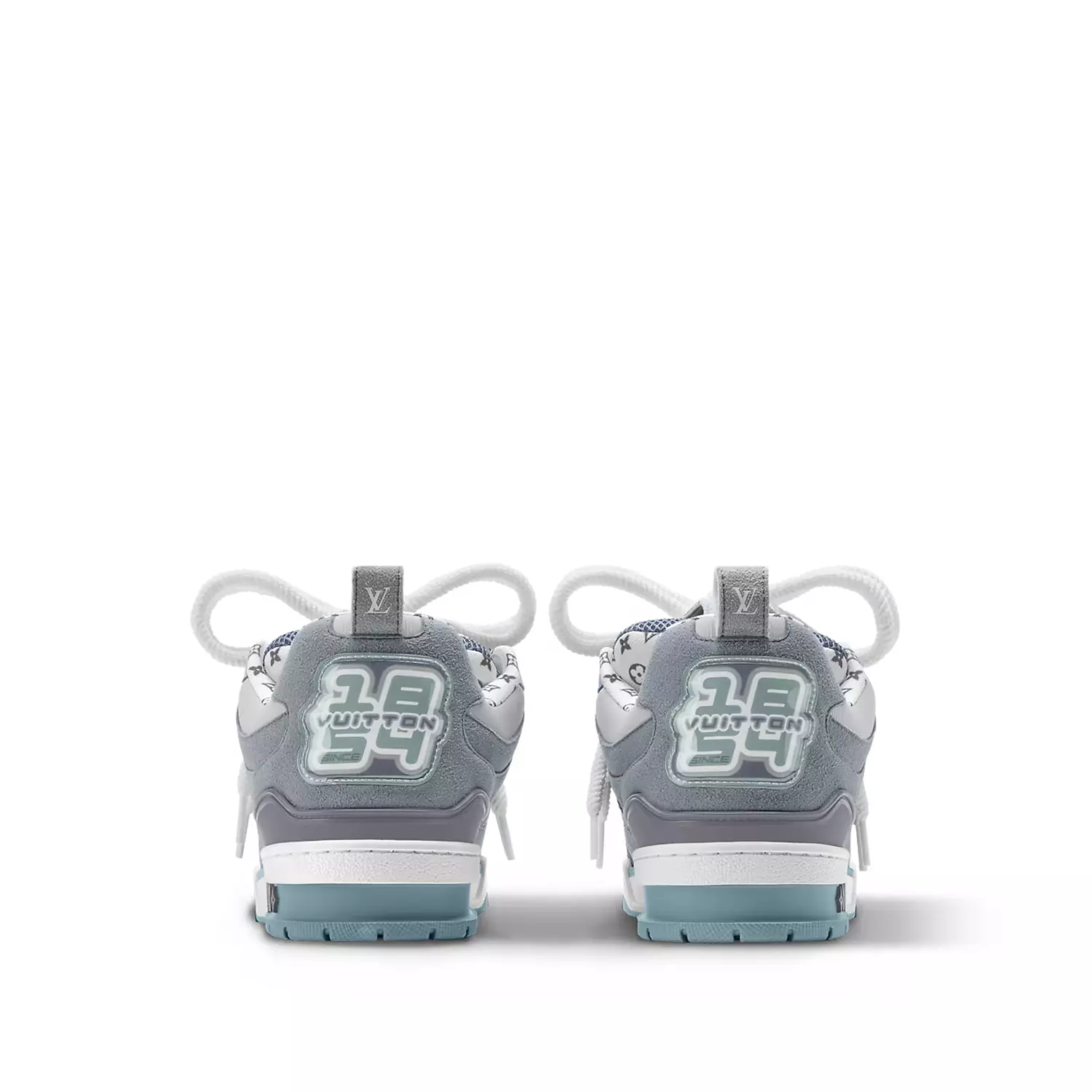 Louis Vuitton LV Skate Sneaker in a blue colorway hover image
