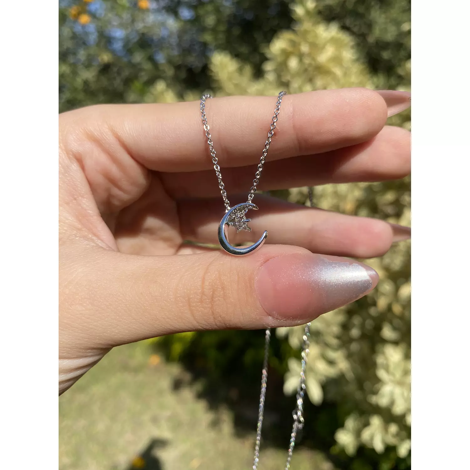 Moon necklace  image