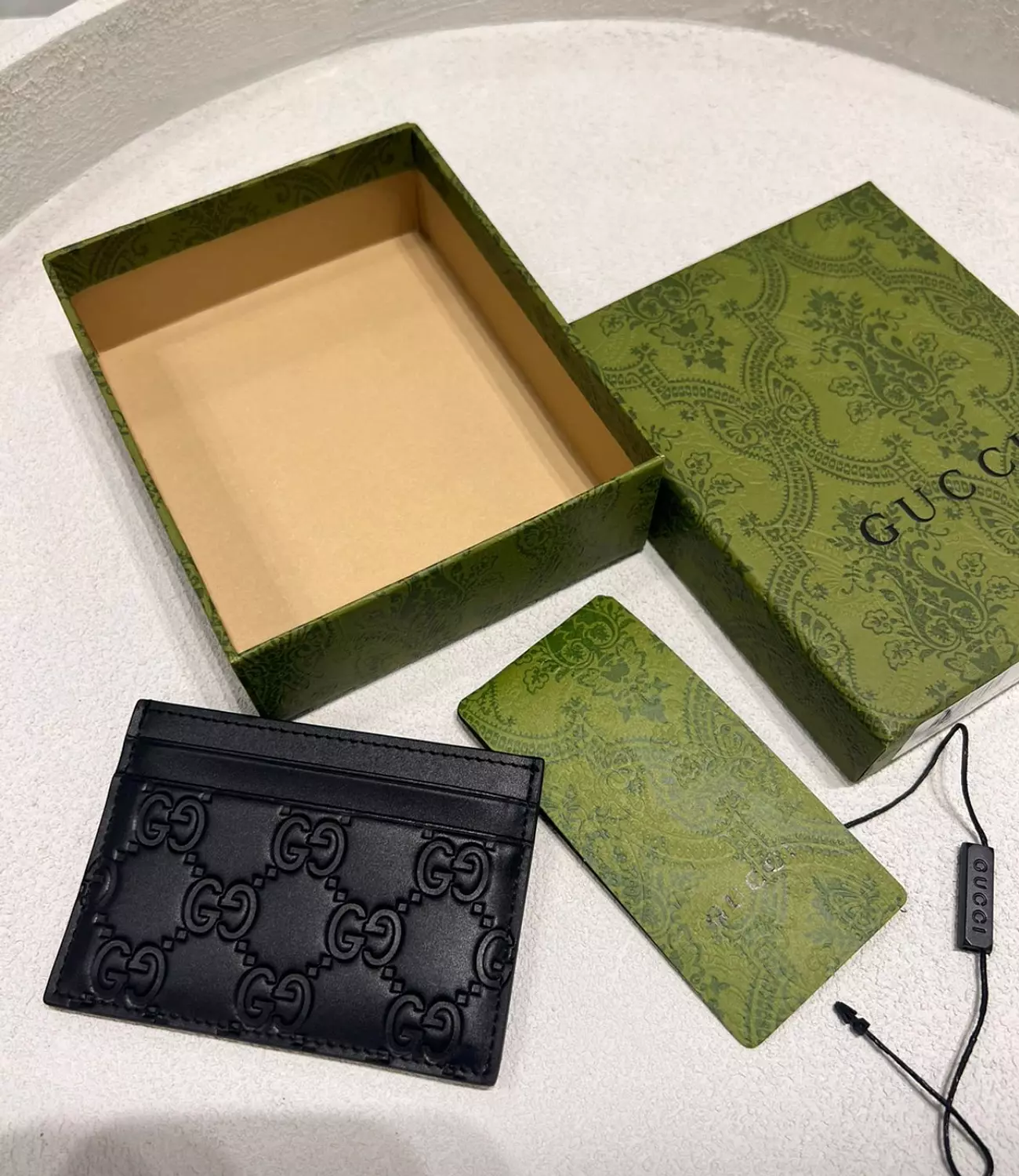 Gucci cardholder wallet hover image