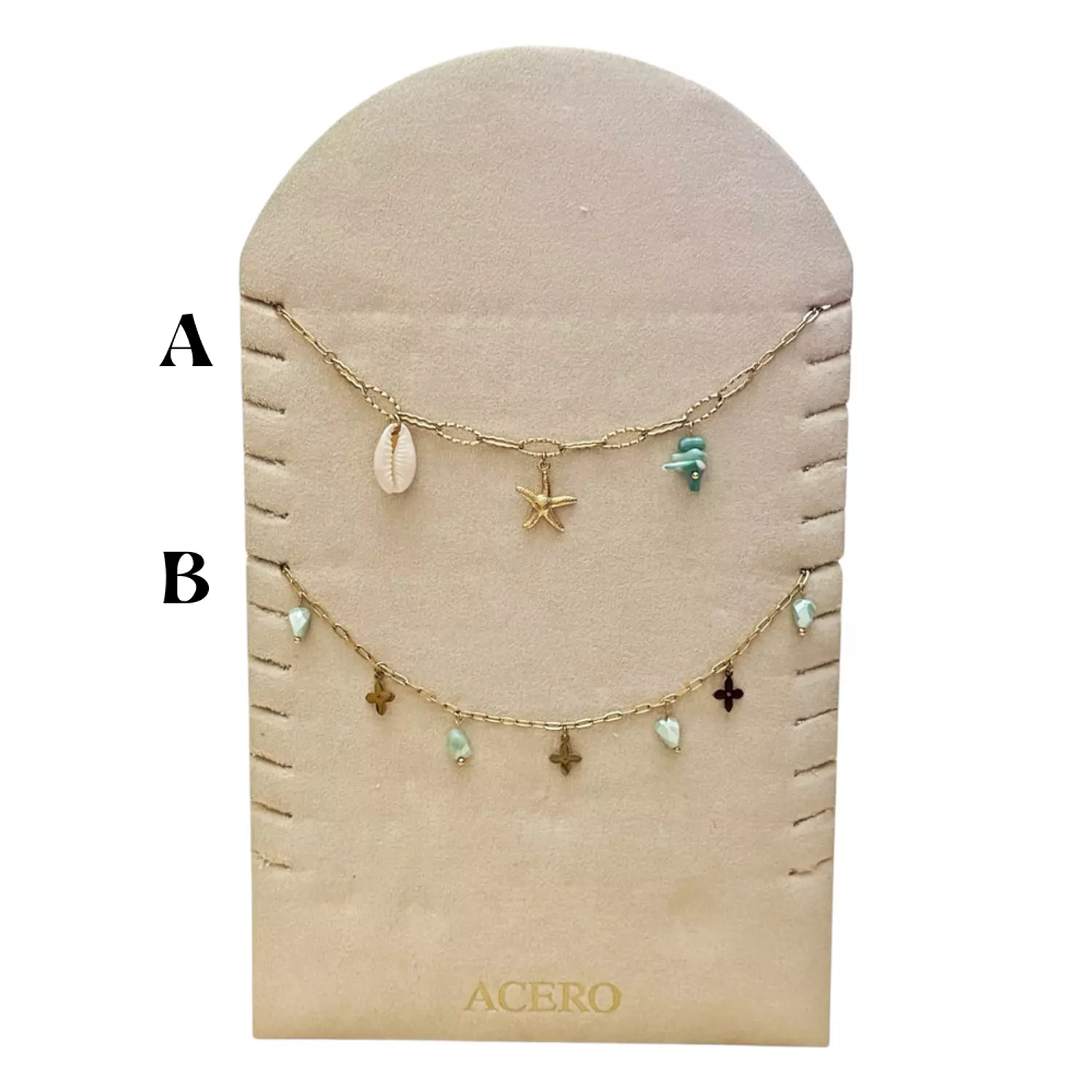 1 Pc Handmade Green Necklace C image