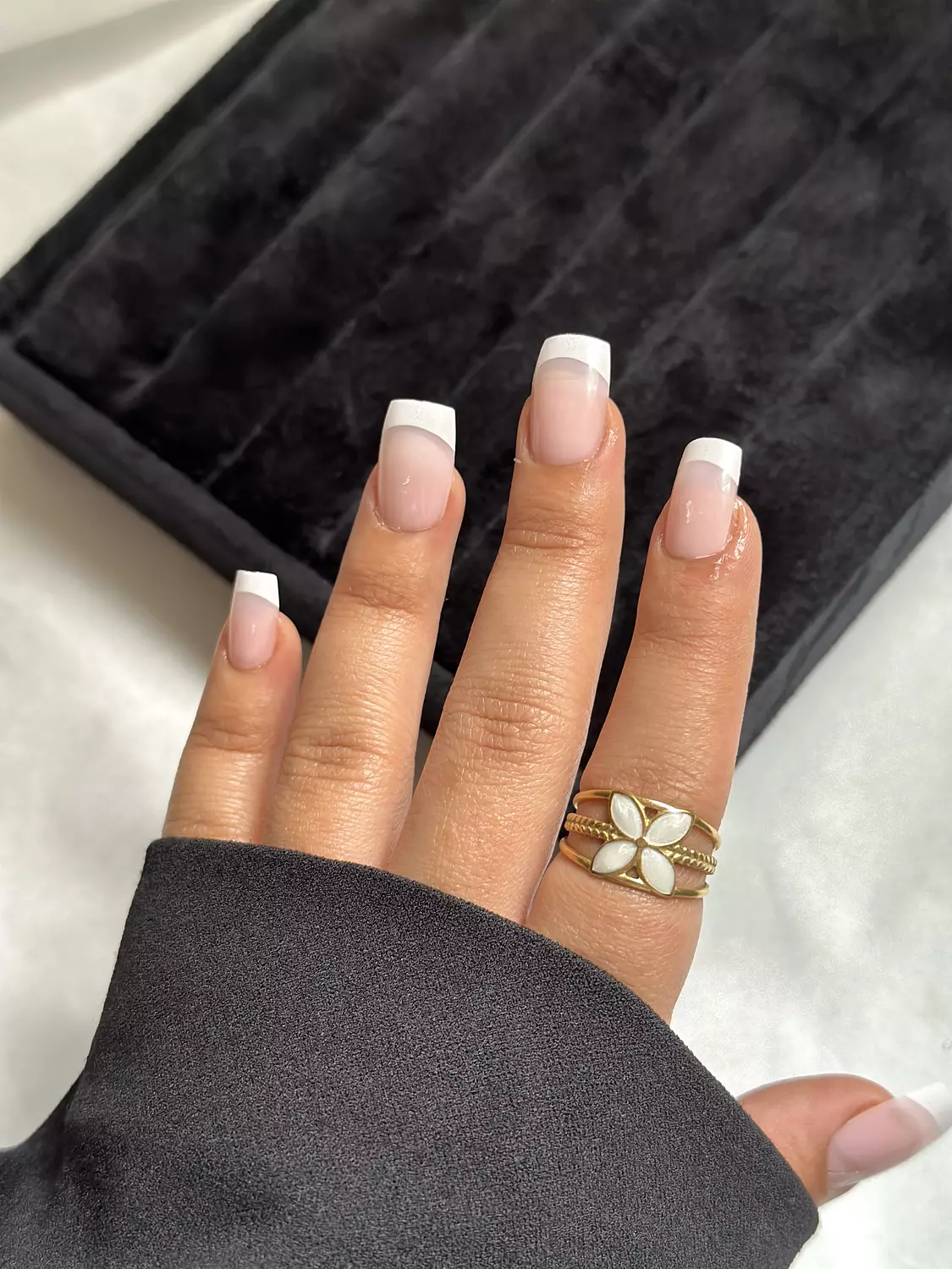 Flower Acrylic Ring 1
