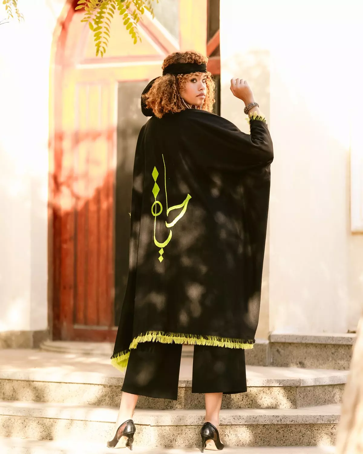 Hayat Puncho Black& Neon image
