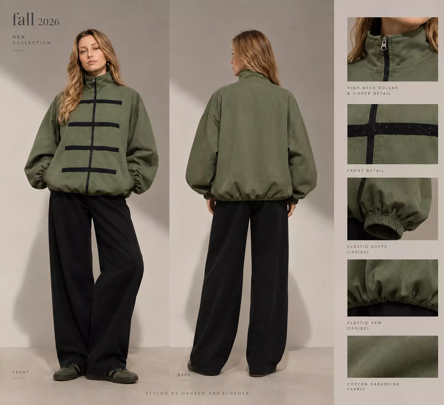Olive gabarden jacket  3