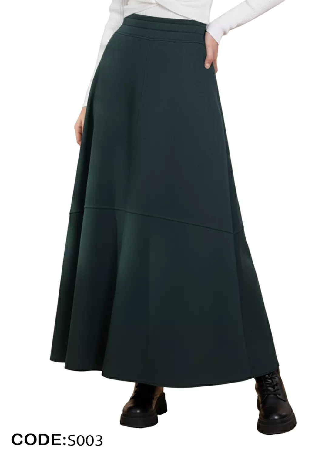 Chic Suede Skirt  1
