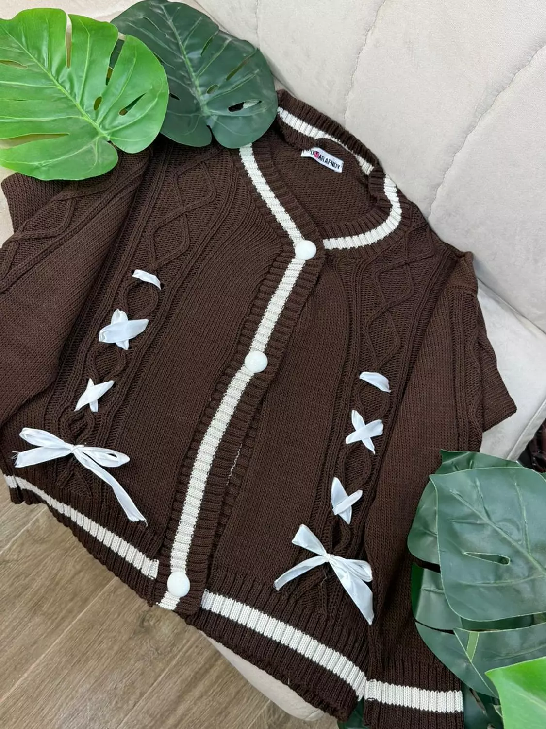 buttoned Wool Sweater  6