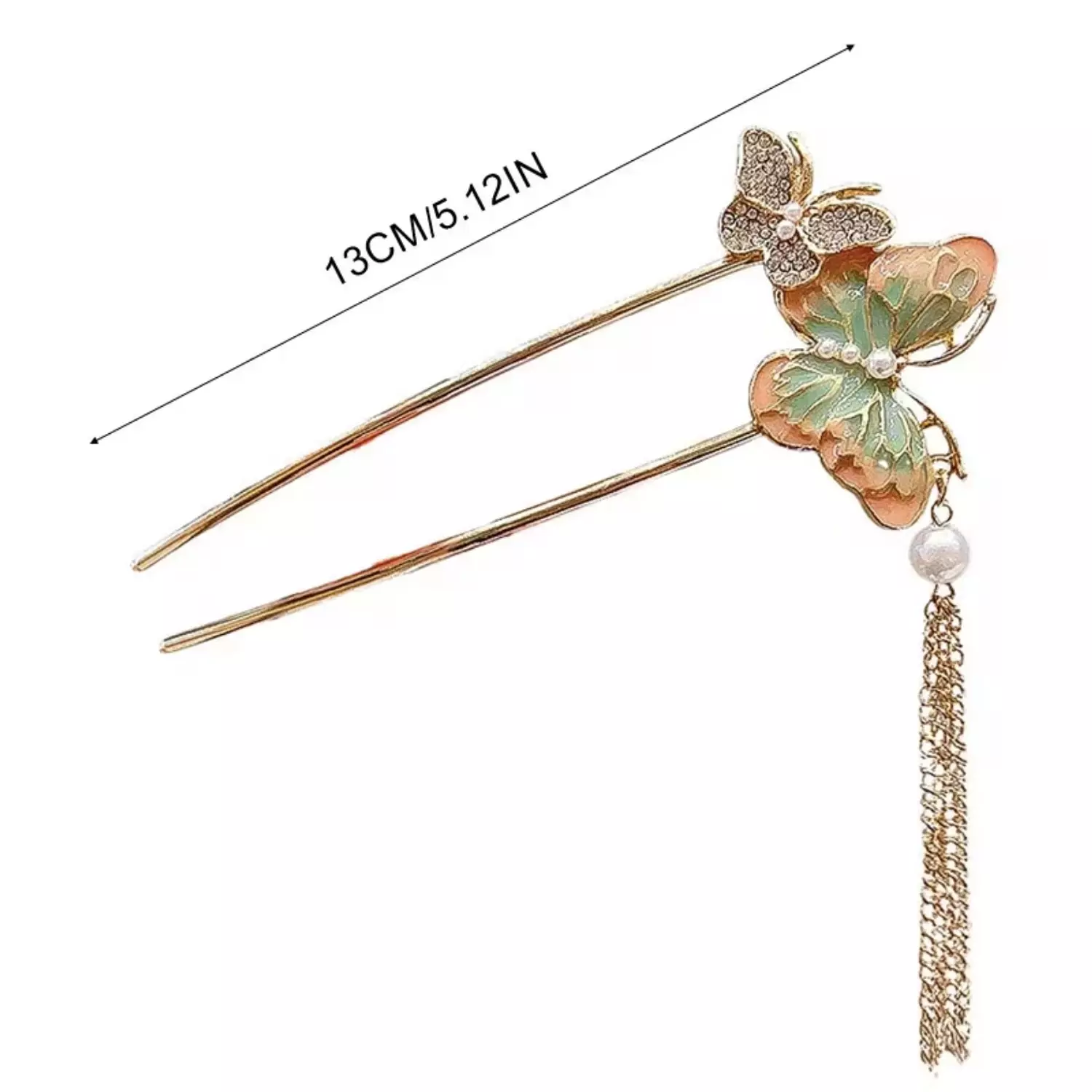 Butterfly Tassel Hair Fork 5