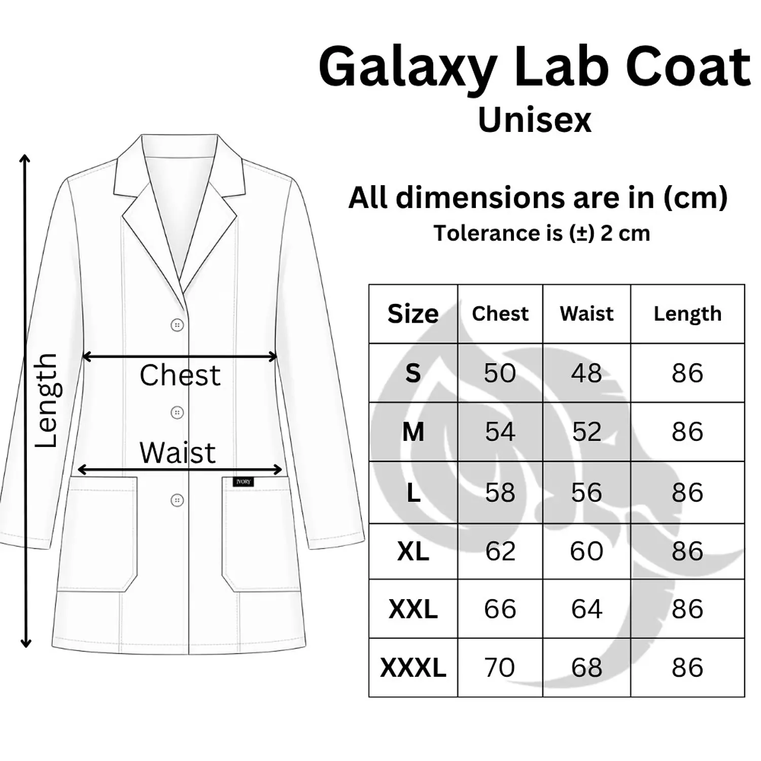 Galaxy Lab Coat (8 pockets) 21