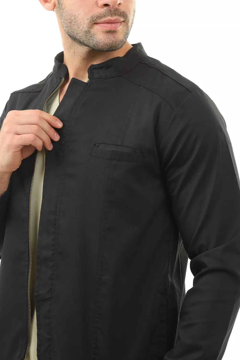 Black Imperial Lab Coat 11