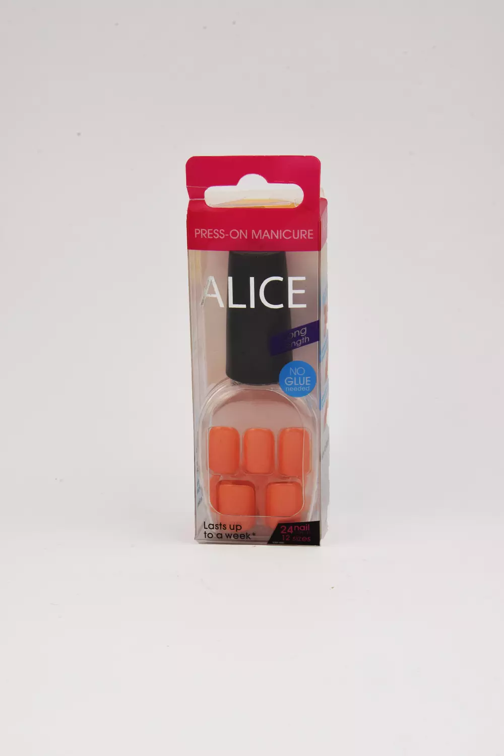 Orange Fake Nails image