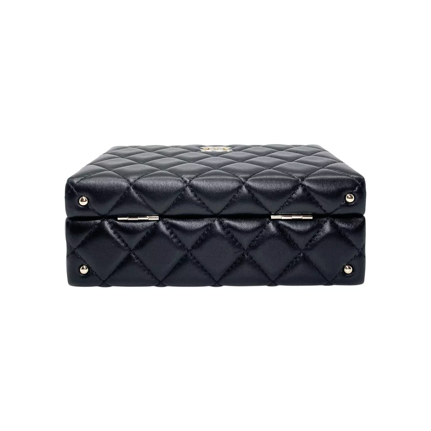 CHANEL BLACK BOX BAG 1