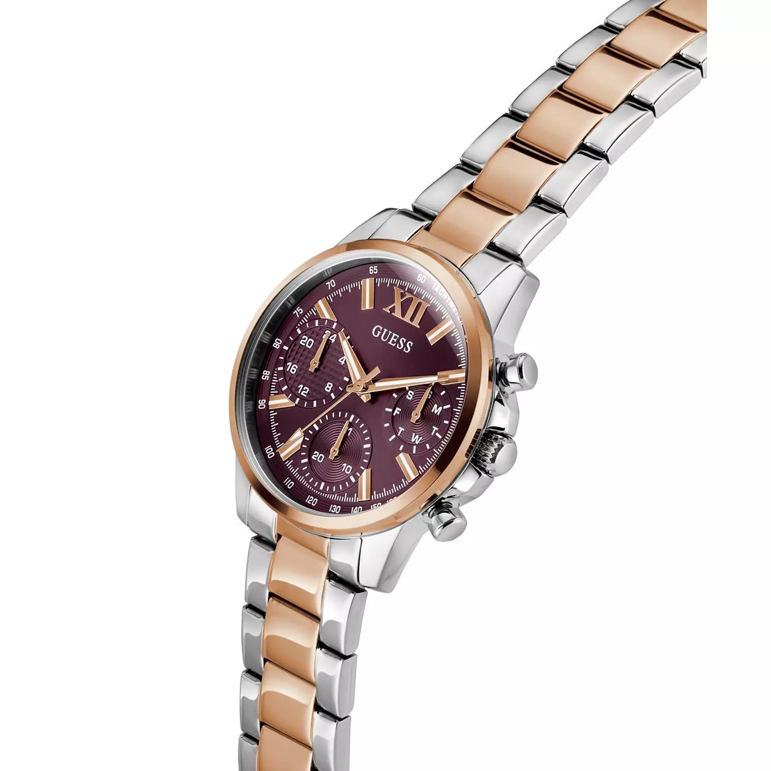GUESS Ladies 2-Tone Multi-function Watch 2-Tone Stainless Steel Bracelet GW0933L5 4