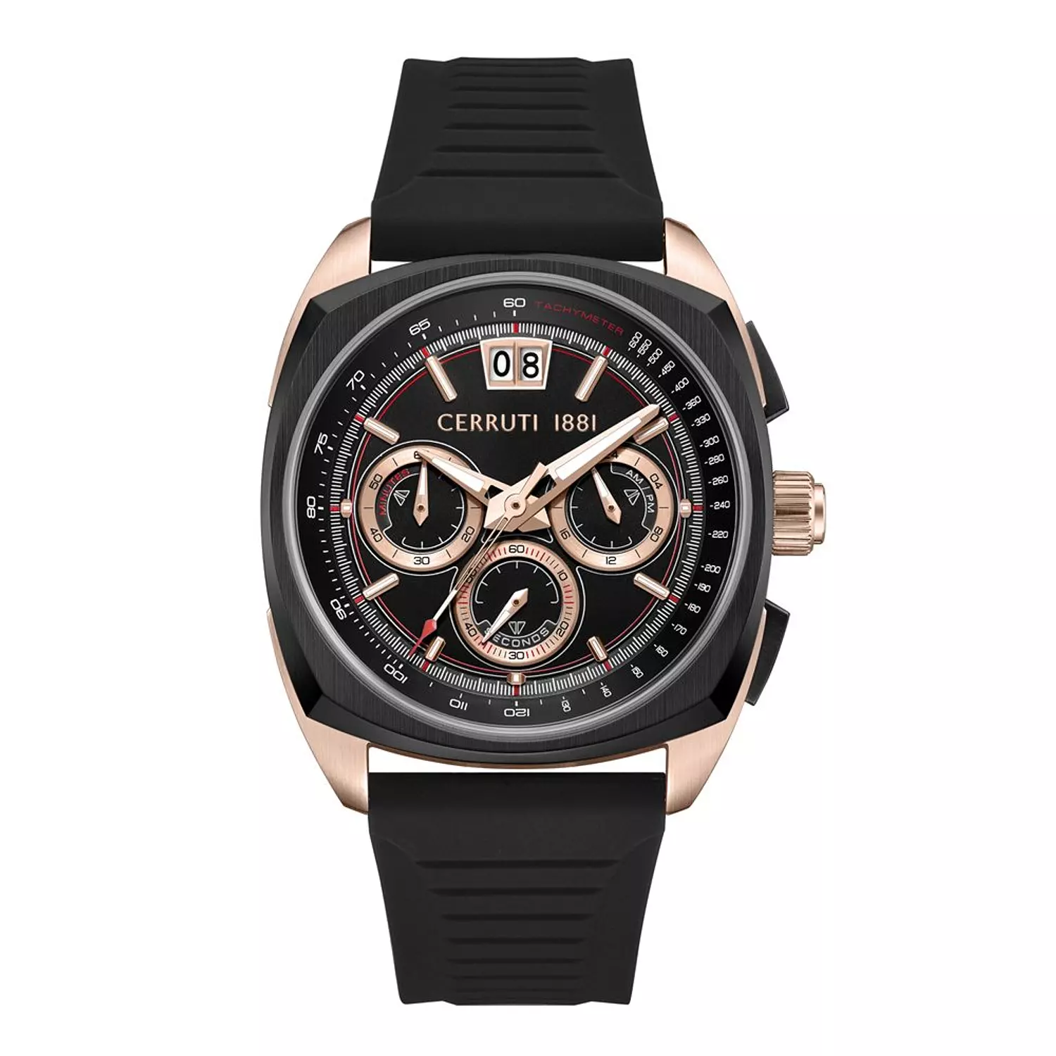 Cerruti 1881 Rose Gold Black Chronograph CIWGO0085102 image
