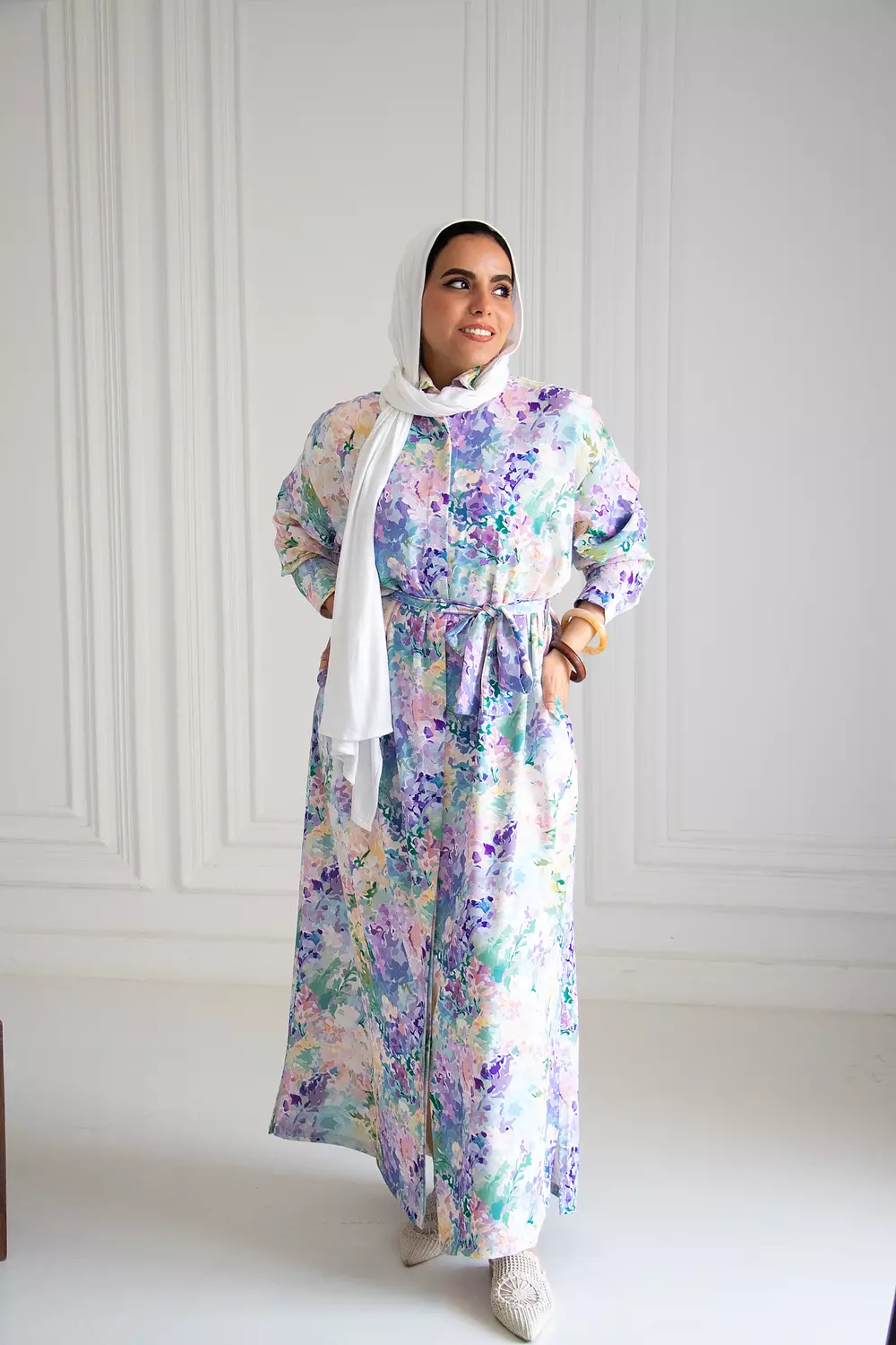 Flory shirt dress image