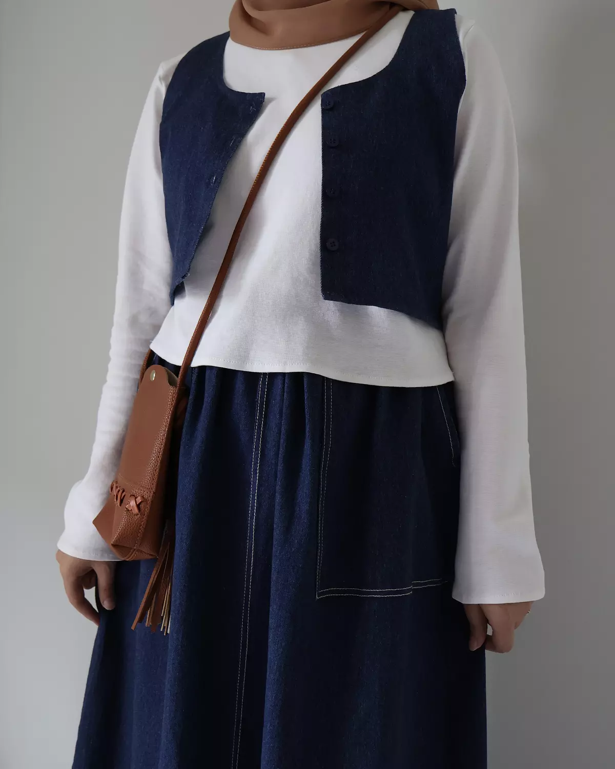 DENIM VEST TEENAGR 7