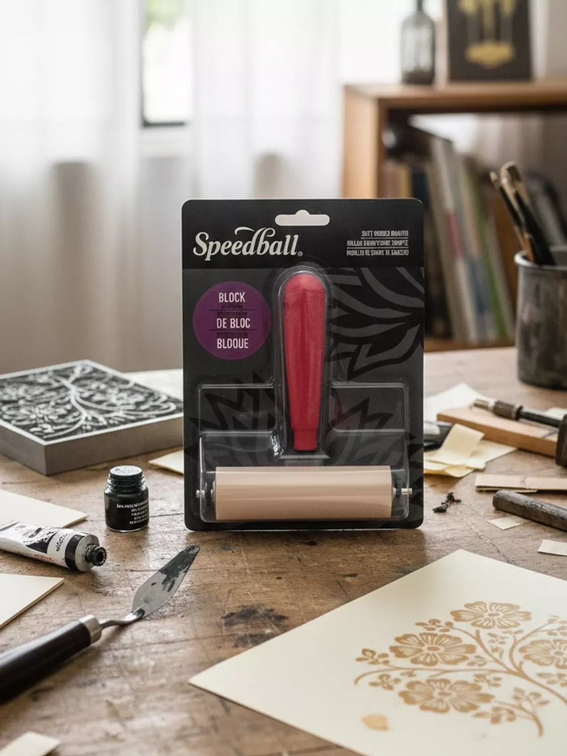 رول طباعة سبيد بول سوفت Printing Roll Speedball Soft image