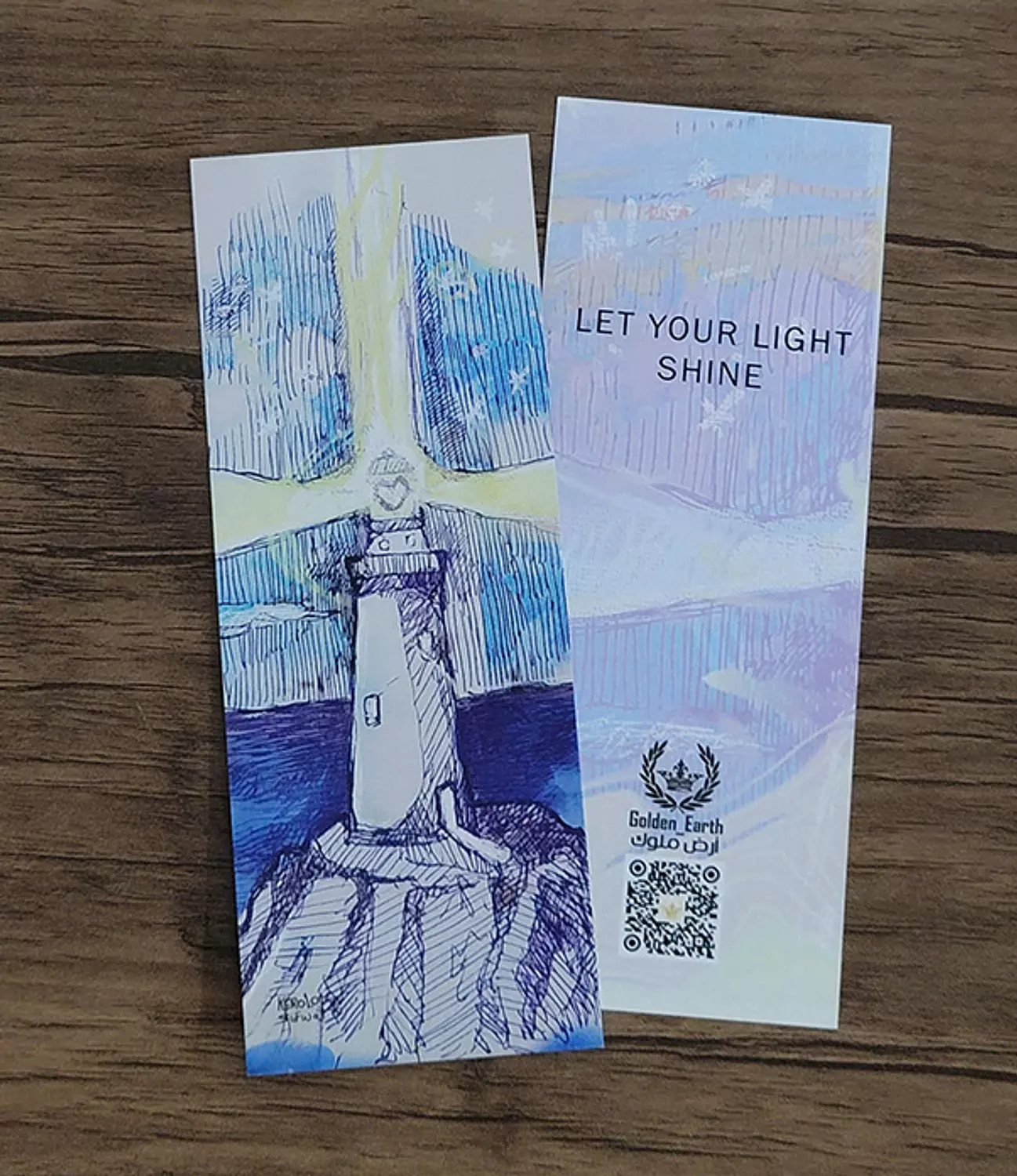 LET YOUR LIGHT SHINE  - Bookmark   image