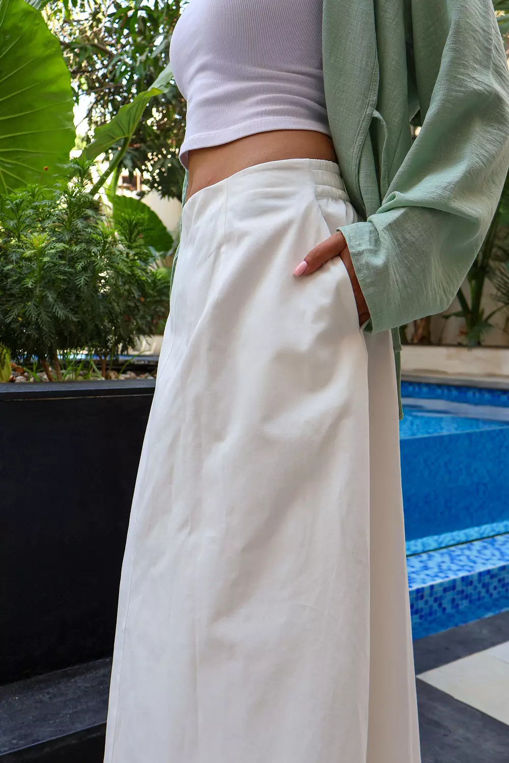Maxi Skirt - Off white 6