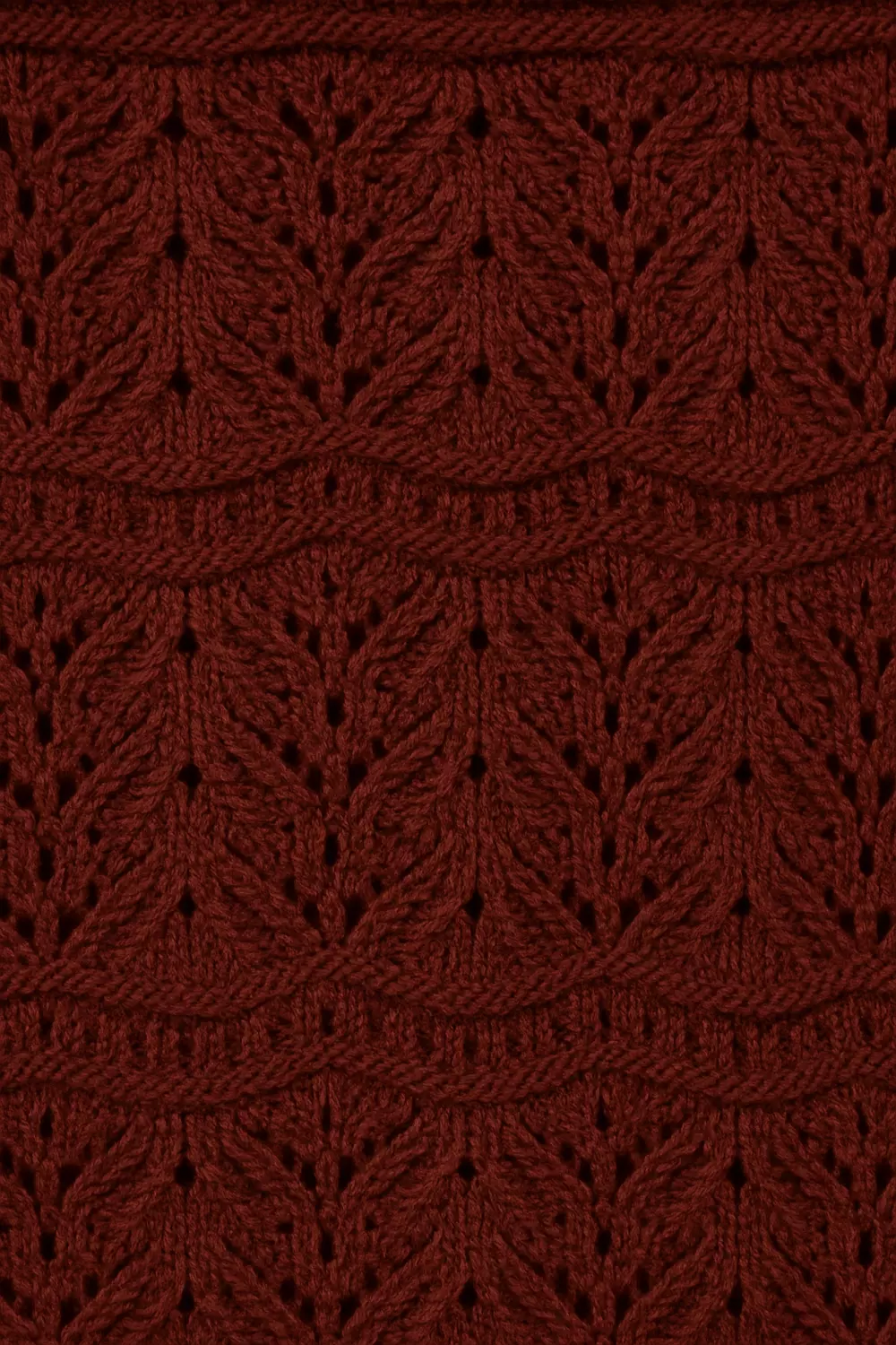 Open knit sweater  1