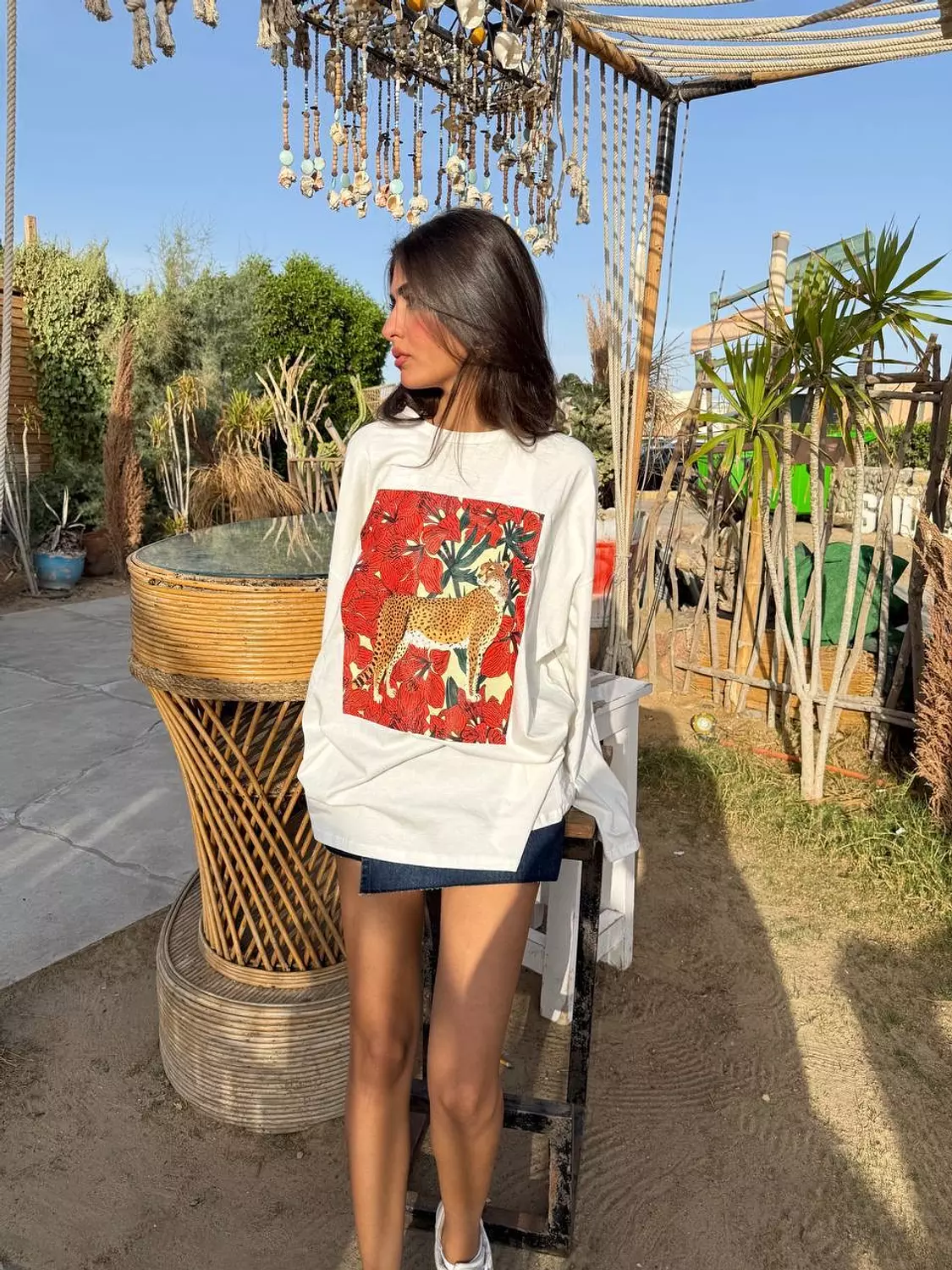 Cheetah tshirt 6