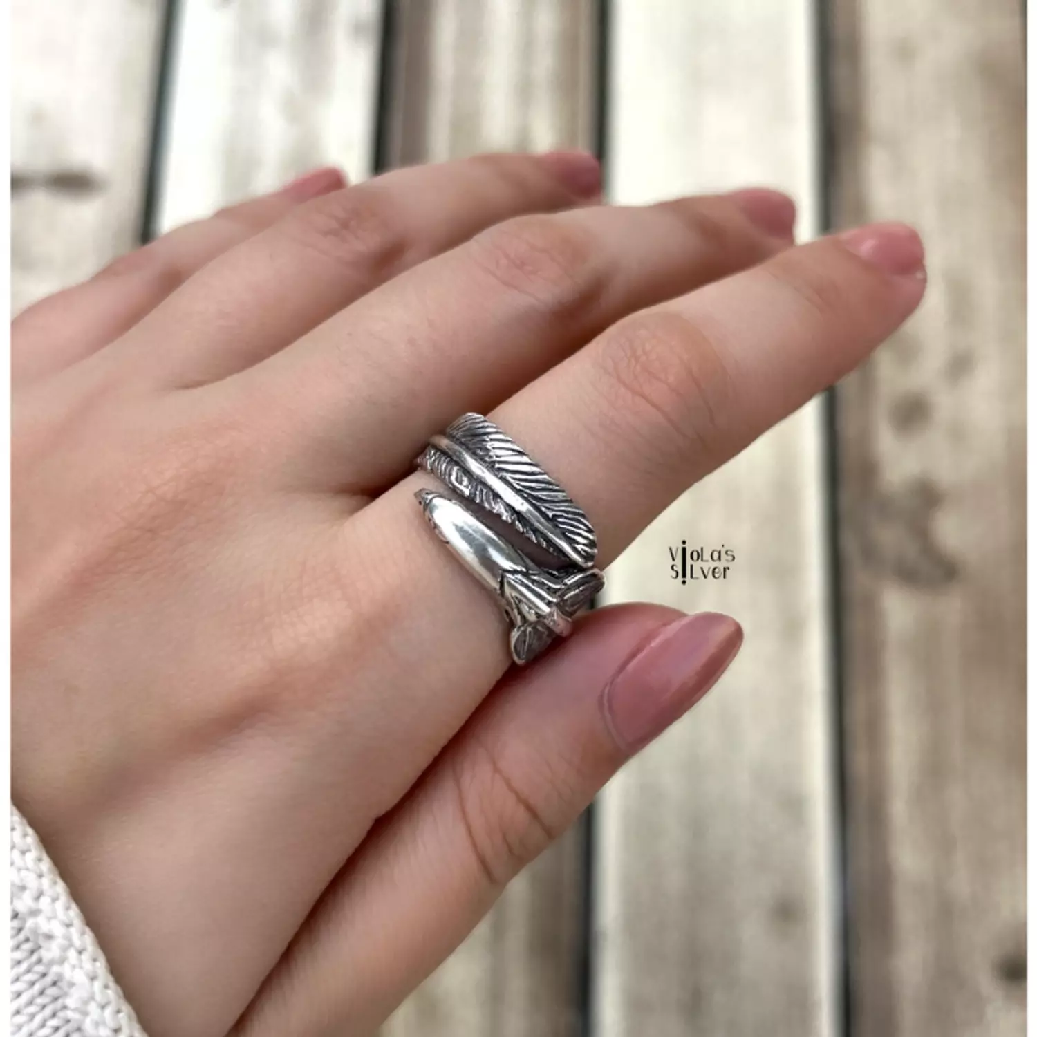 Oblique leave ring image