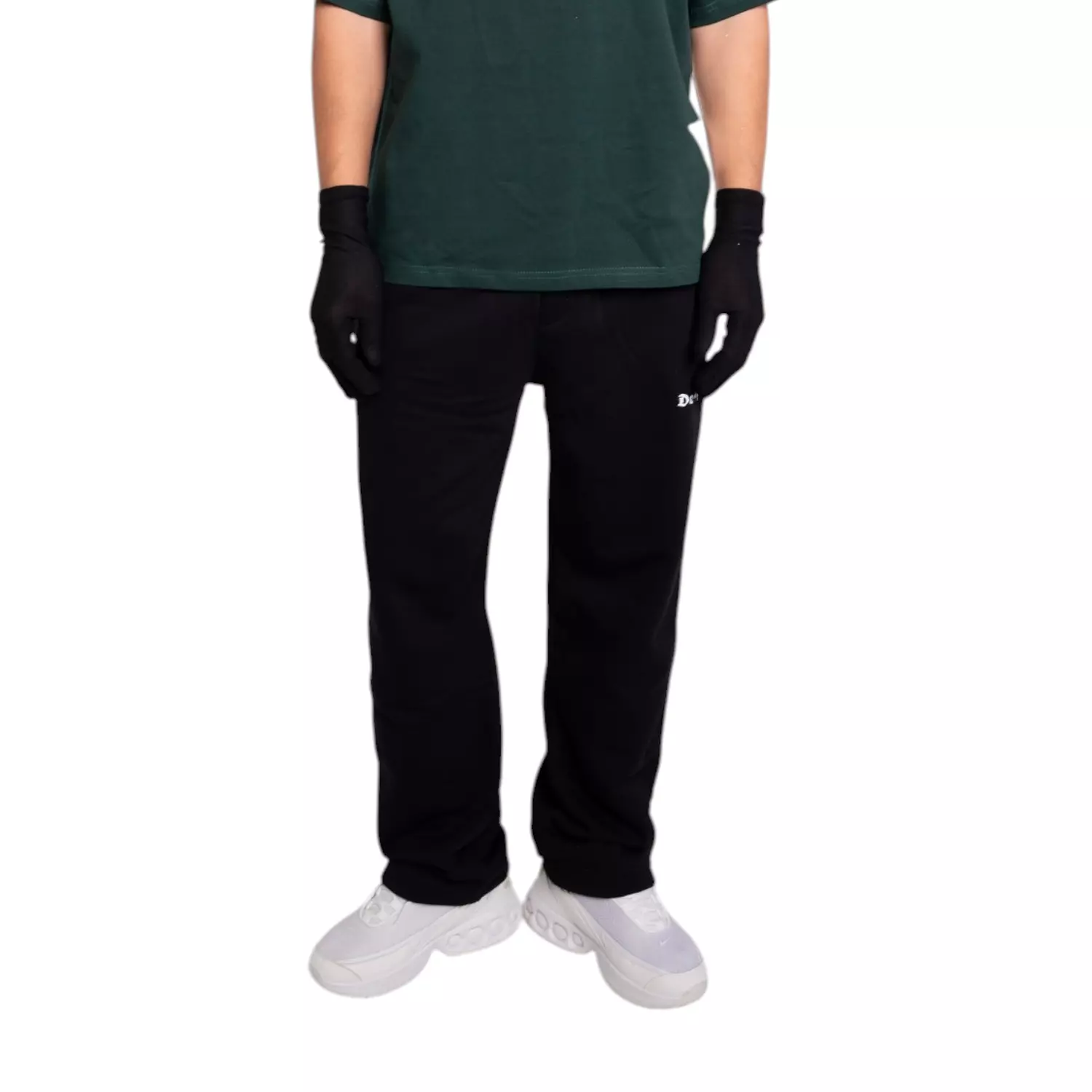 cotton wide leg sweatpants  image